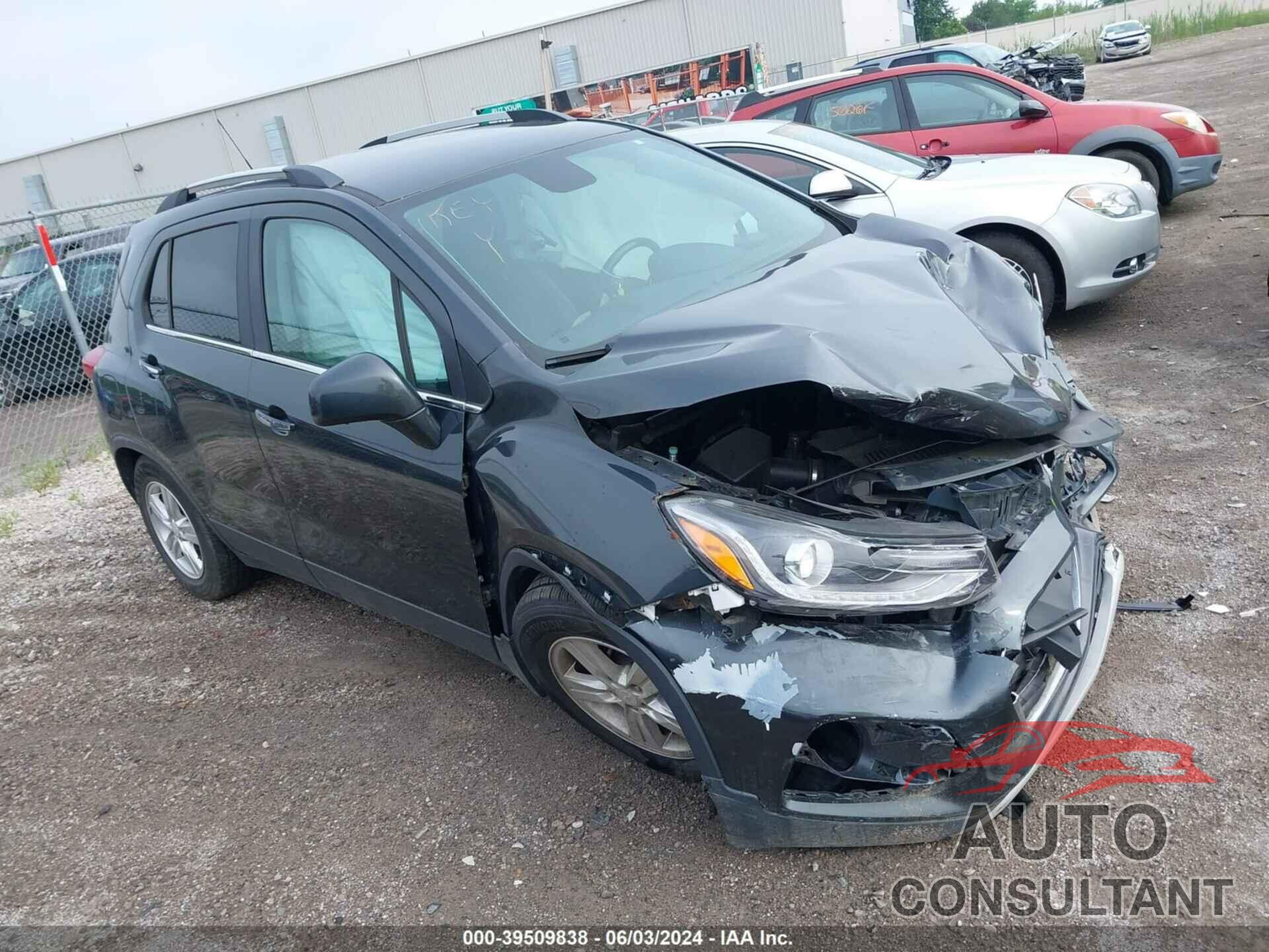 CHEVROLET TRAX 2017 - 3GNCJLSBXHL256789