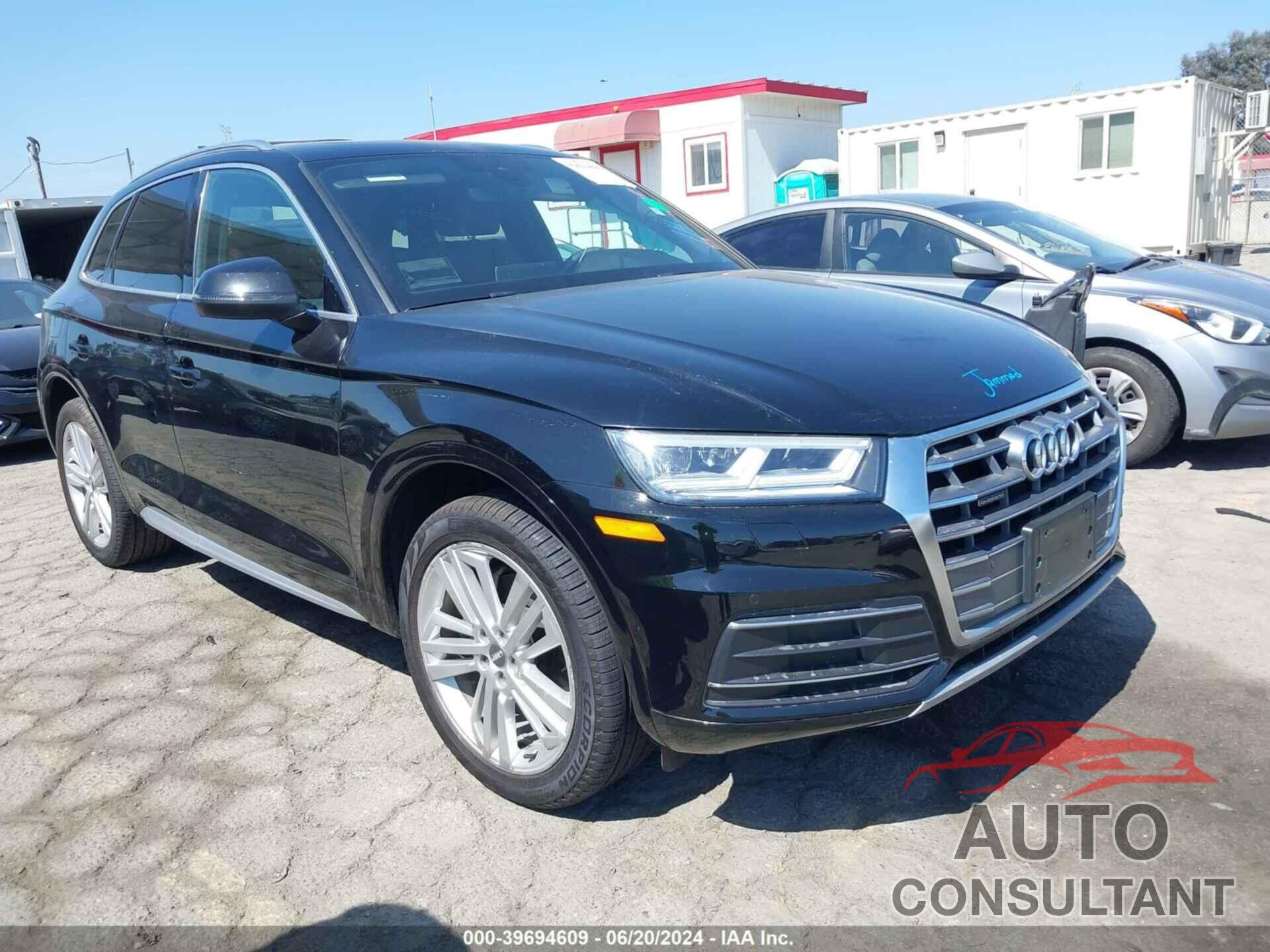 AUDI Q5 2019 - WA1BNAFY5K2103400