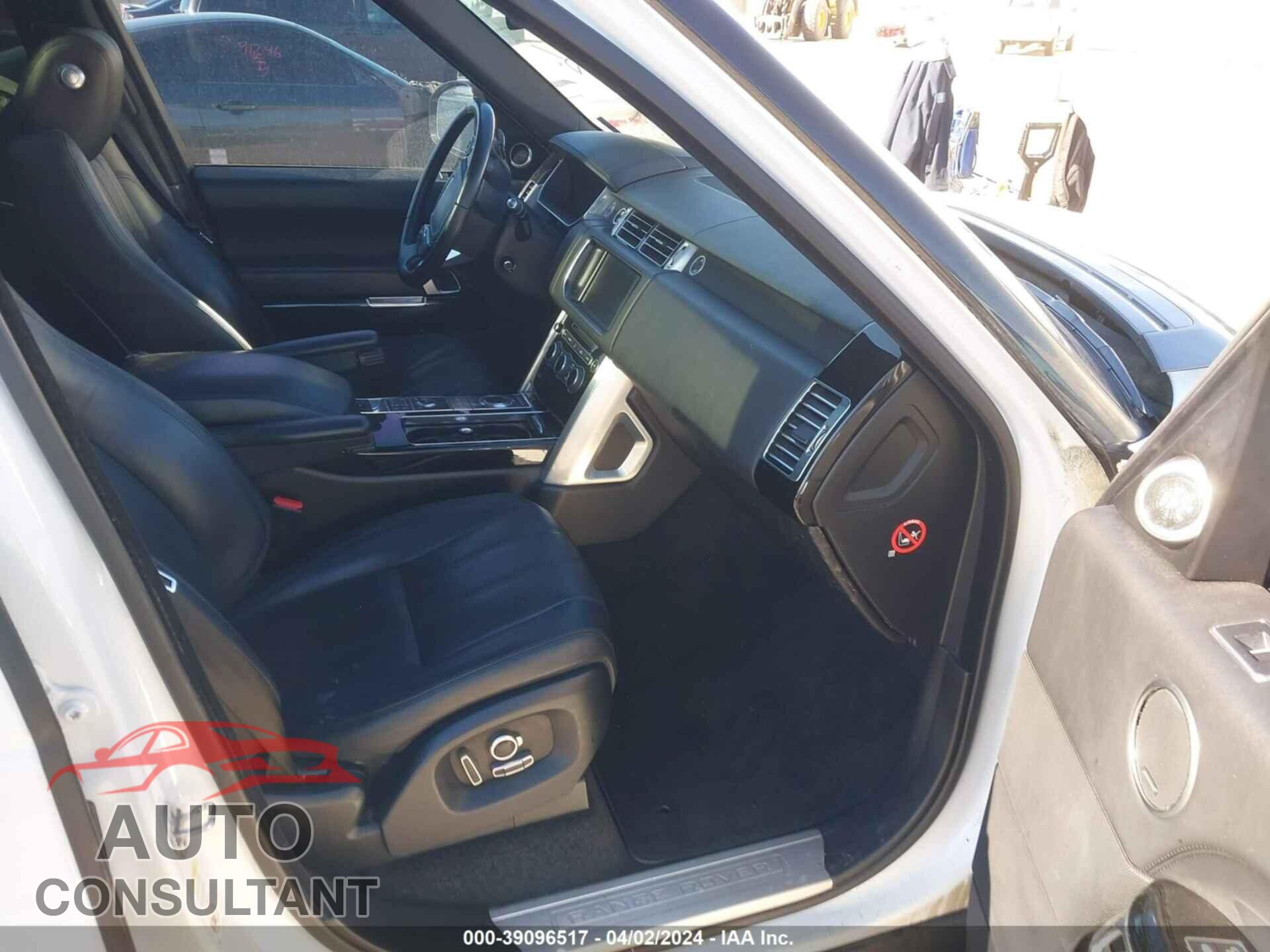 LAND ROVER RANGE ROVER 2016 - SALGS2PFXGA320048