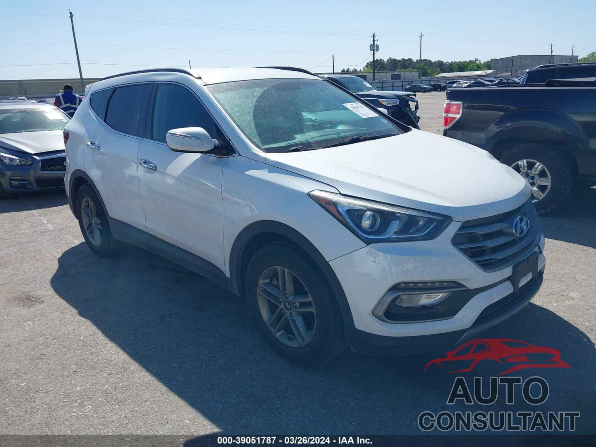 HYUNDAI SANTA FE SPORT 2018 - 5XYZU3LB9JG533566