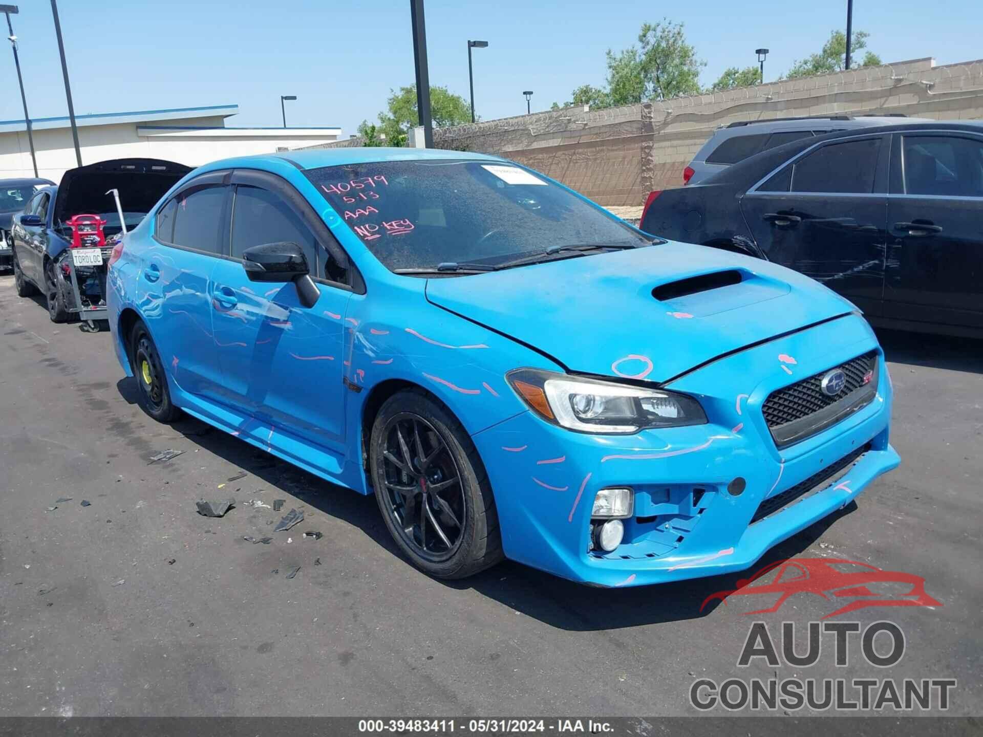 SUBARU WRX STI 2016 - JF1VA2U65G9814038