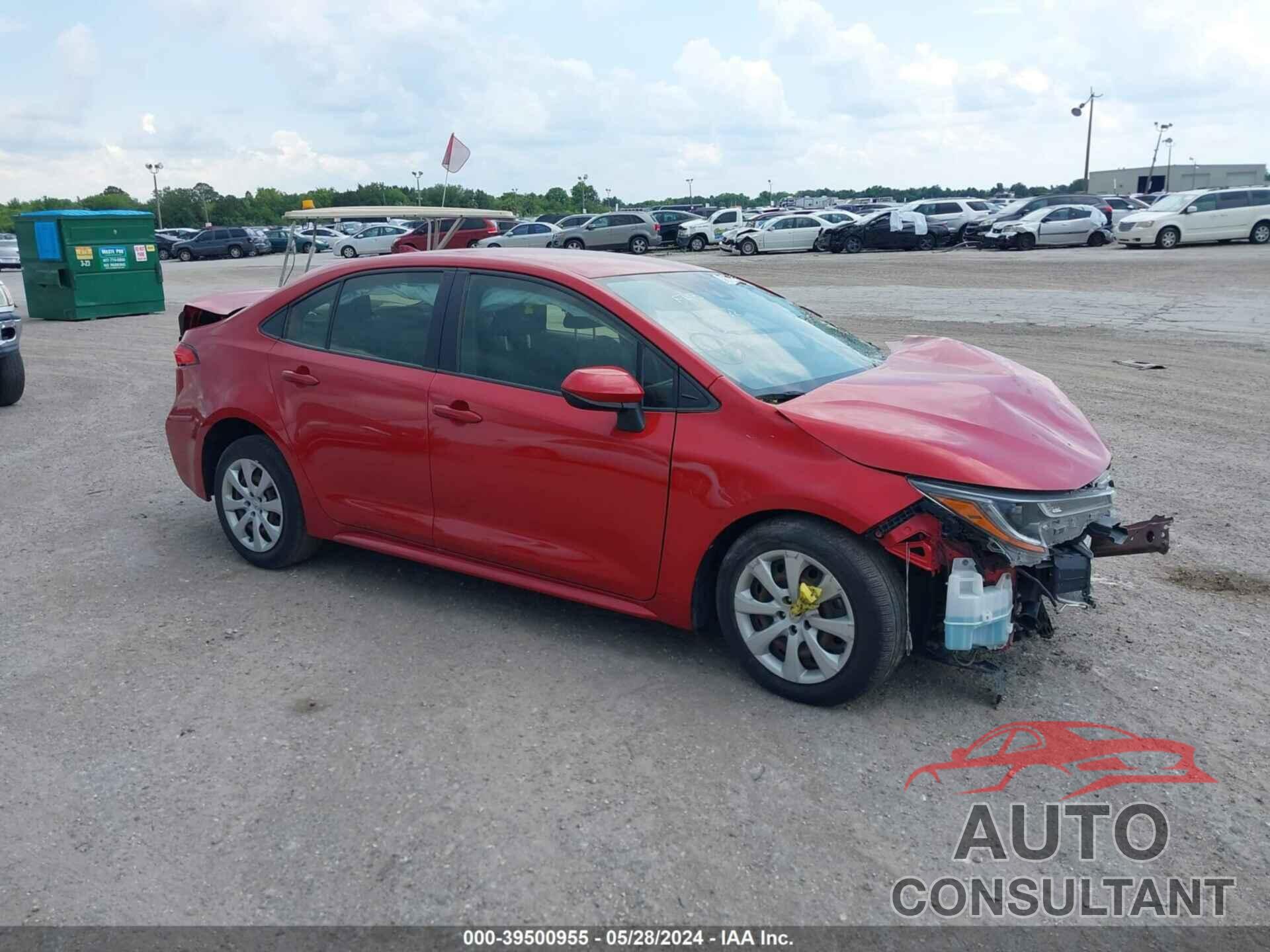 TOYOTA COROLLA 2021 - JTDEPMAE5MJ128947