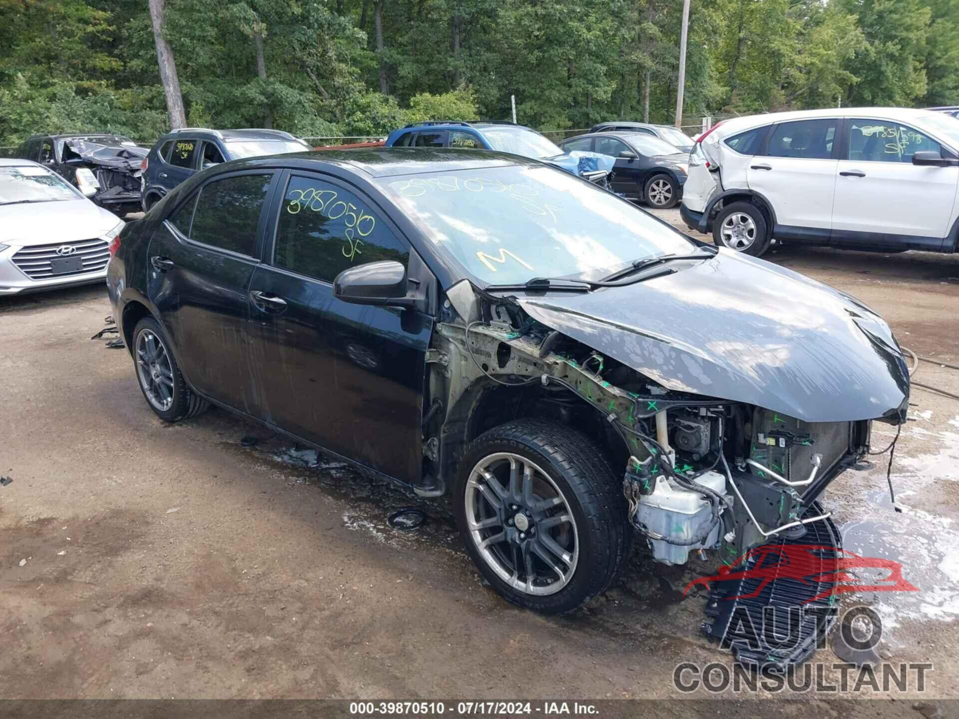 TOYOTA COROLLA 2016 - 2T1BURHE4GC515410