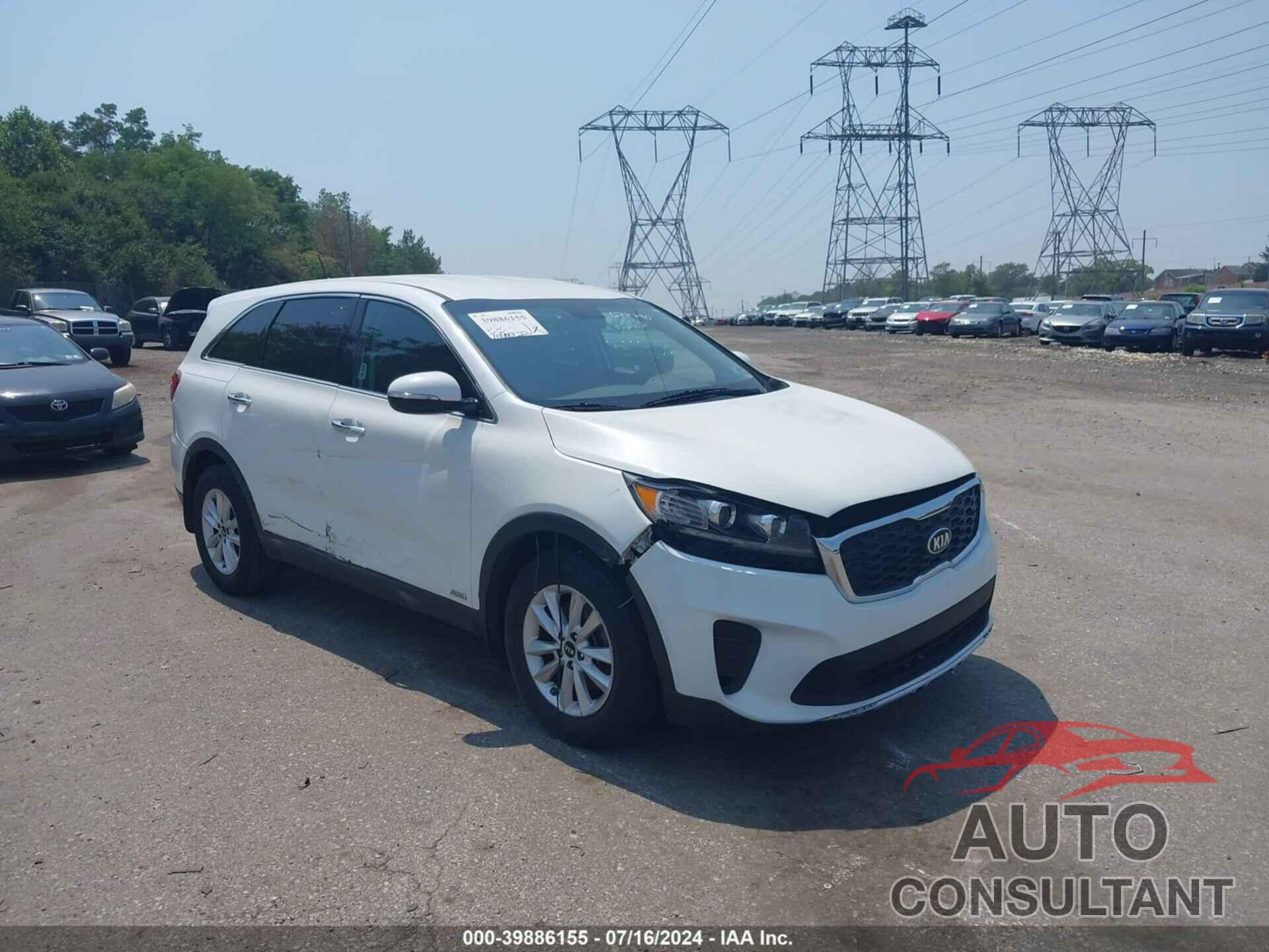 KIA SORENTO 2020 - 5XYPGDA30LG678790