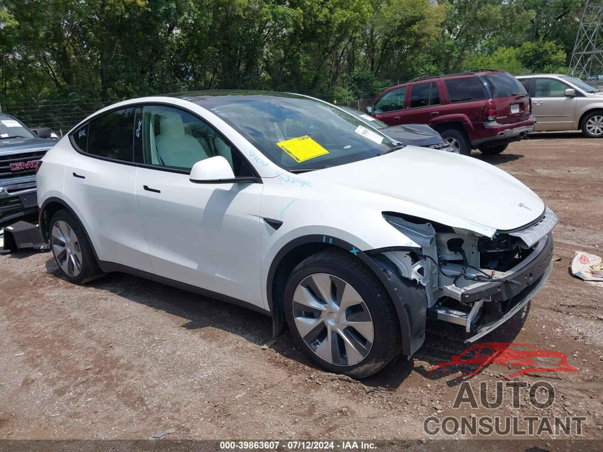 TESLA MODEL Y 2022 - 7SAYGDEE4NF522541