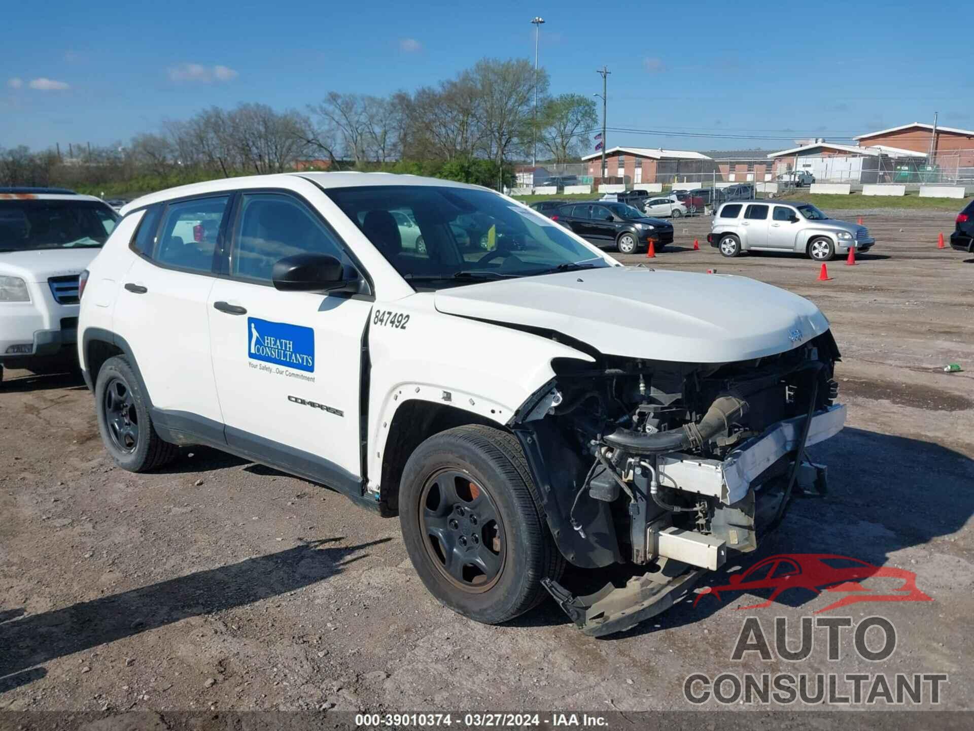 JEEP COMPASS 2018 - 3C4NJCABXJT326896