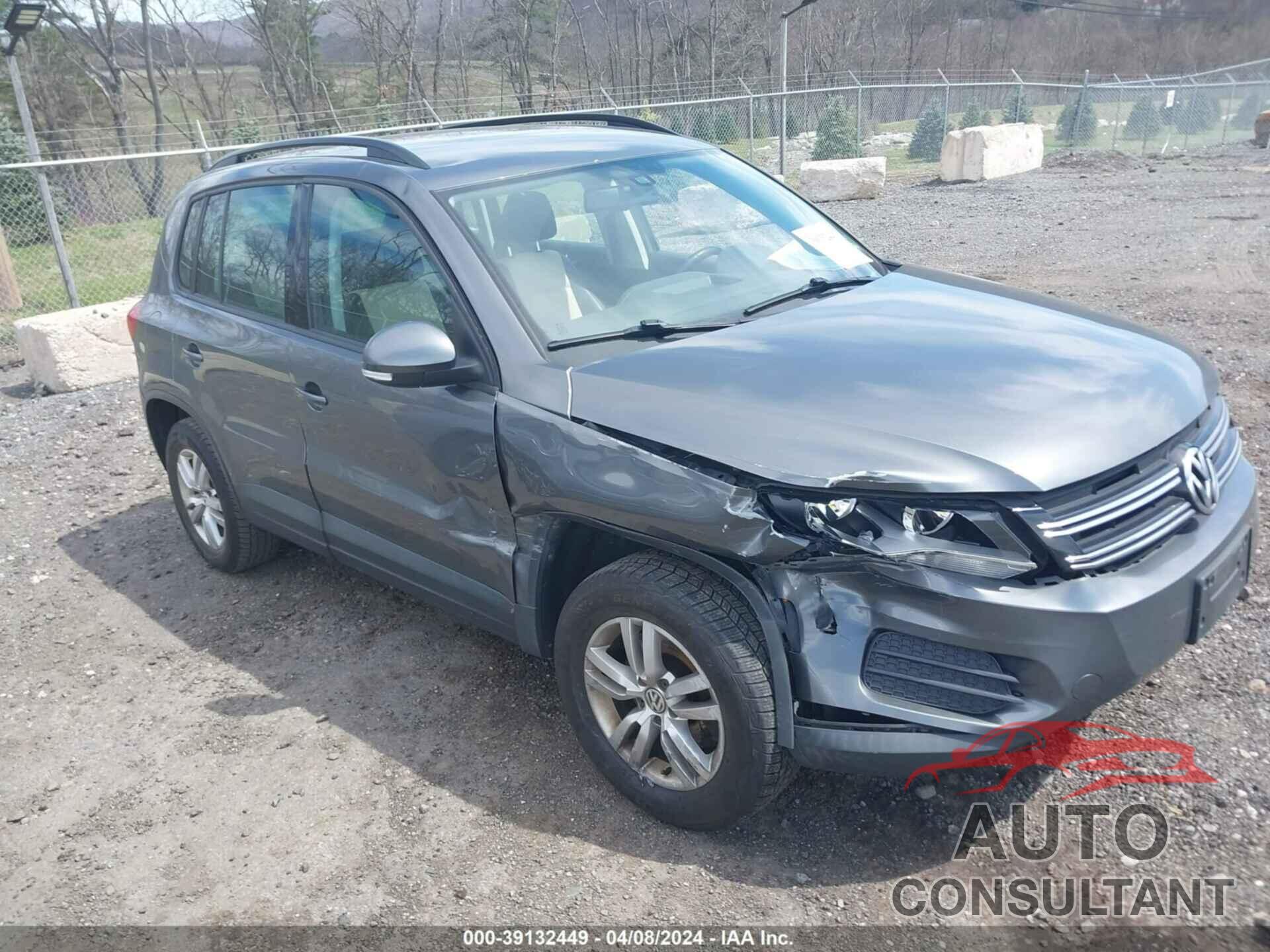 VOLKSWAGEN TIGUAN 2016 - WVGAV7AXXGW575204