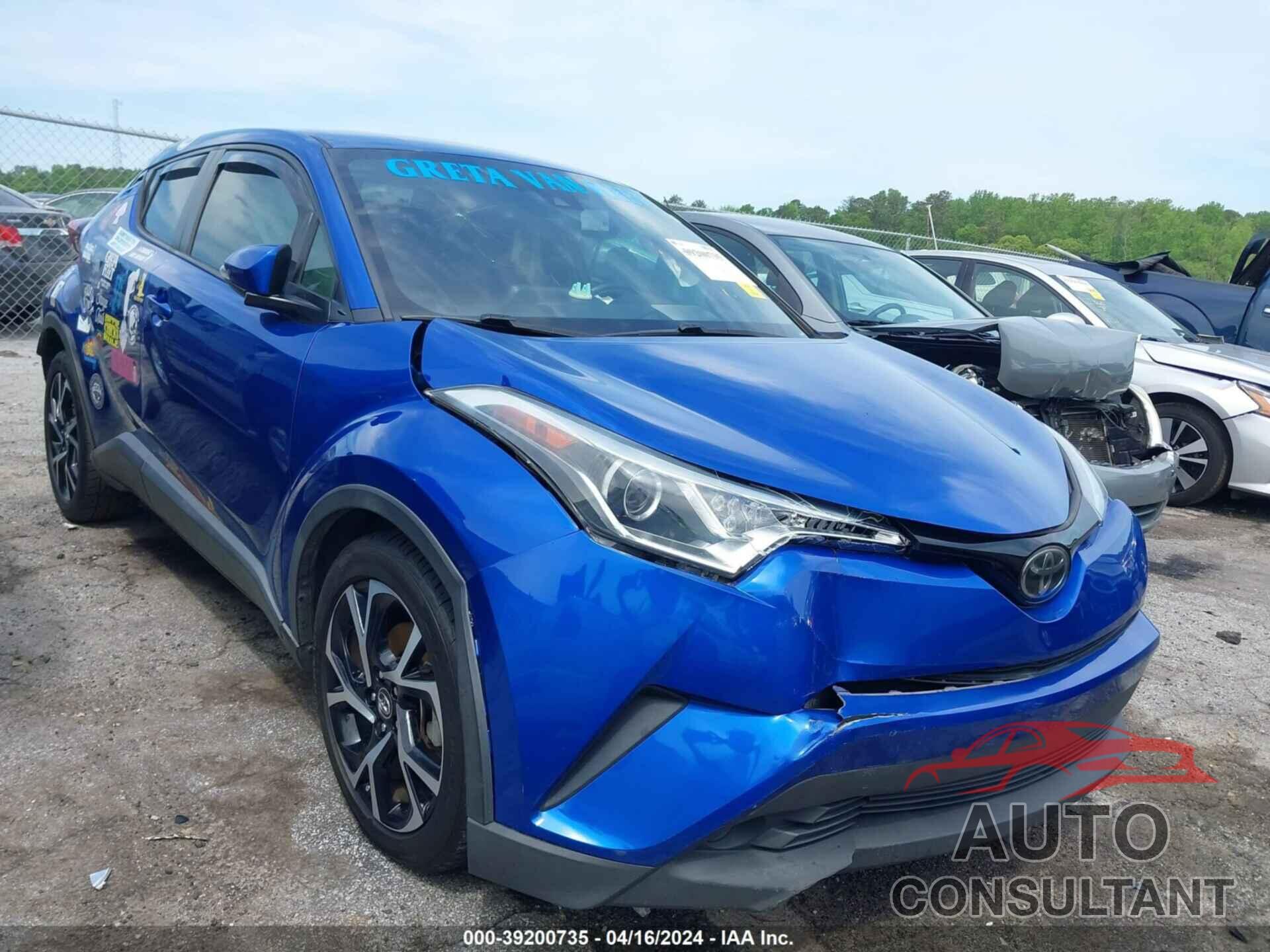 TOYOTA C-HR 2018 - NMTKHMBX1JR021780