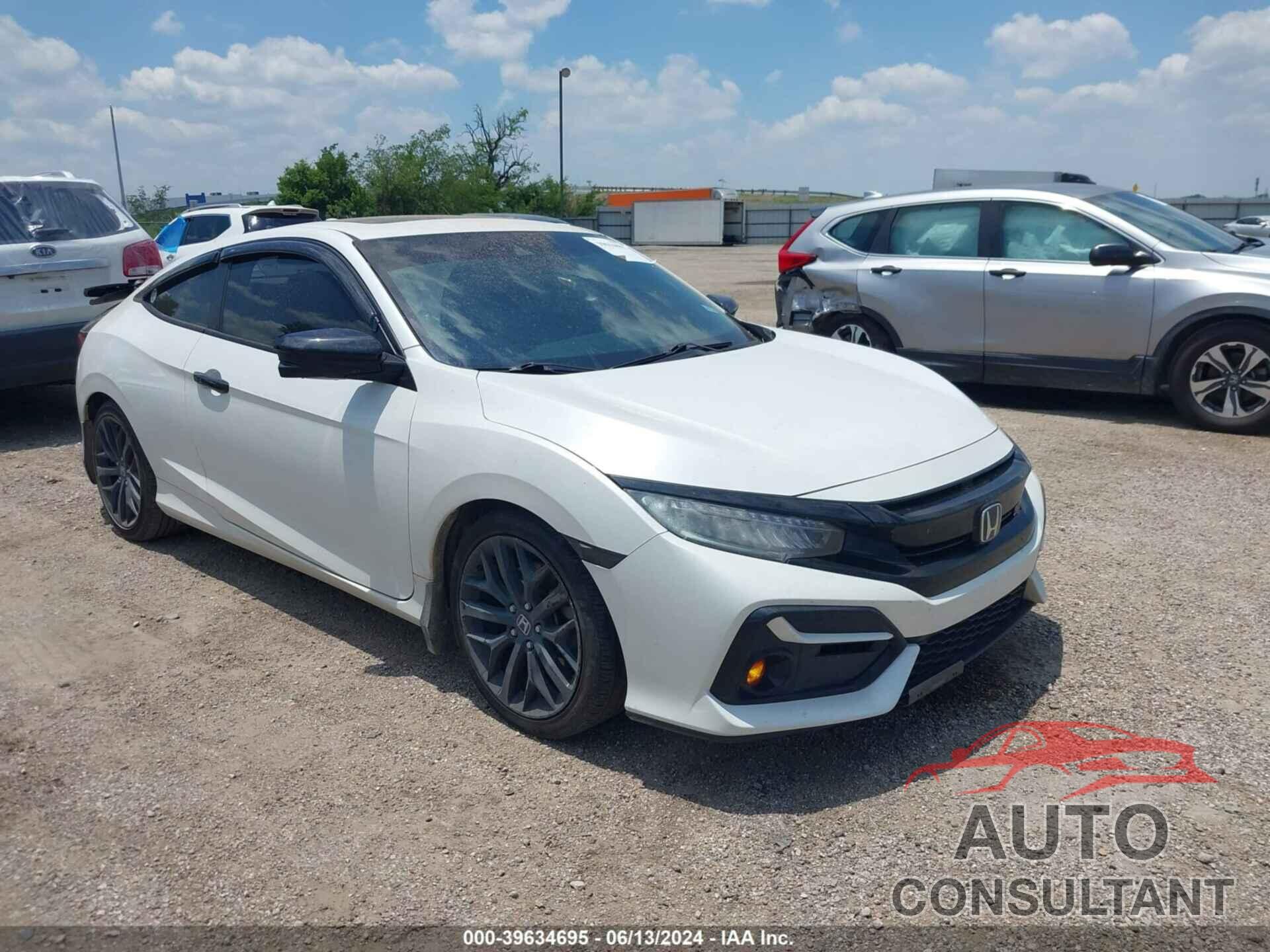 HONDA CIVIC SI 2020 - 2HGFC3A58LH751975