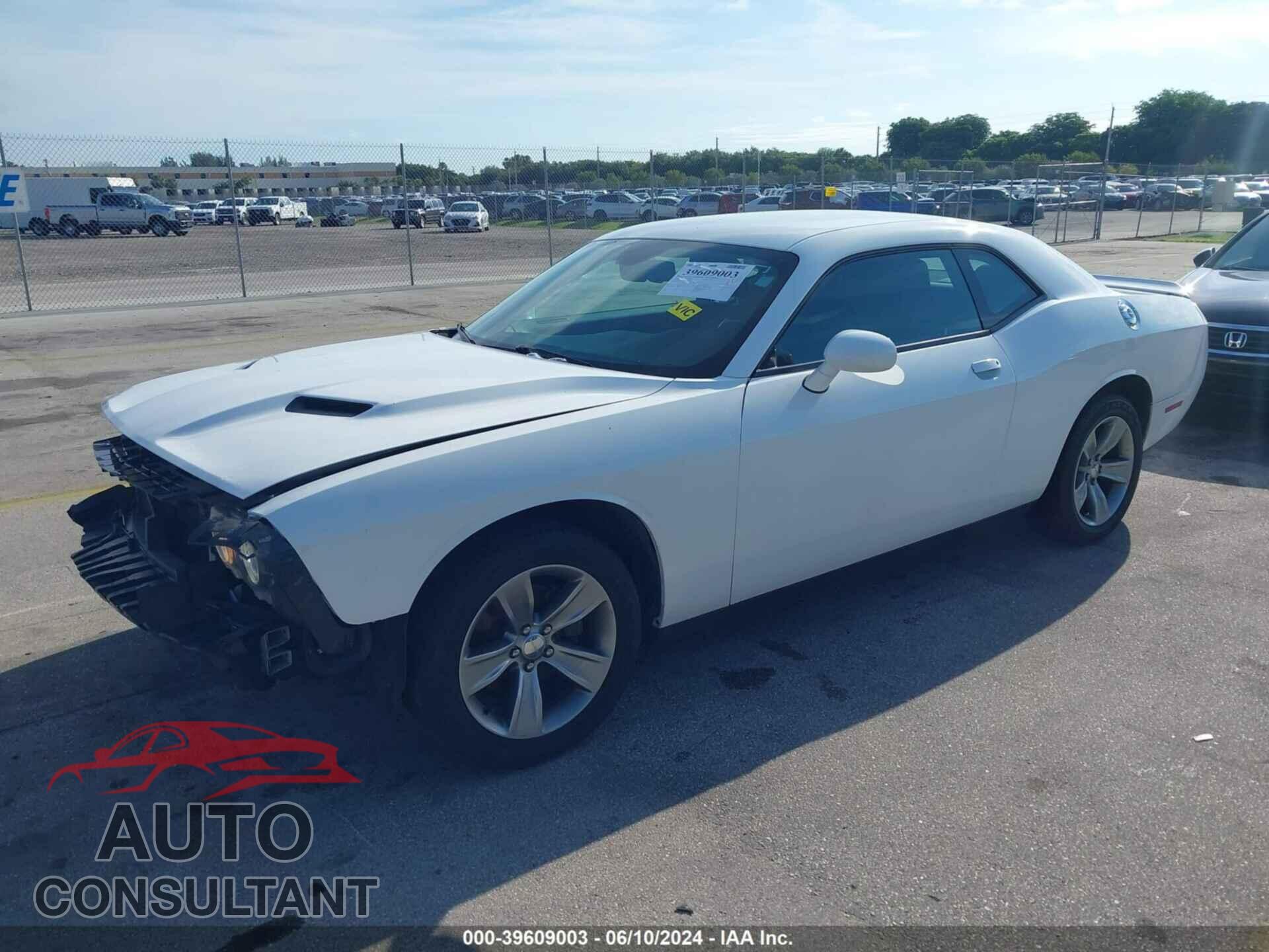 DODGE CHALLENGER 2019 - 2C3CDZAG6KH687392