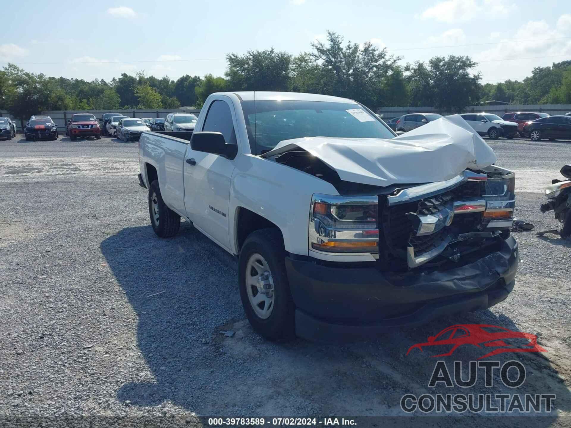 CHEVROLET SILVERADO 1500 2018 - 1GCNCNEC6JZ277262