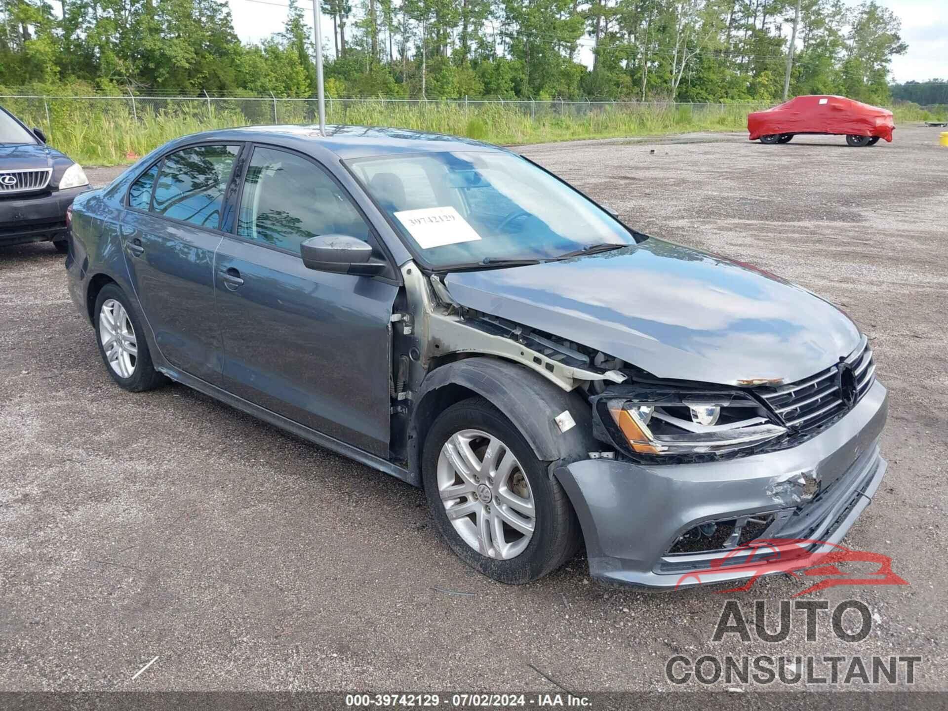 VOLKSWAGEN JETTA 2018 - 3VW2B7AJ4JM240571