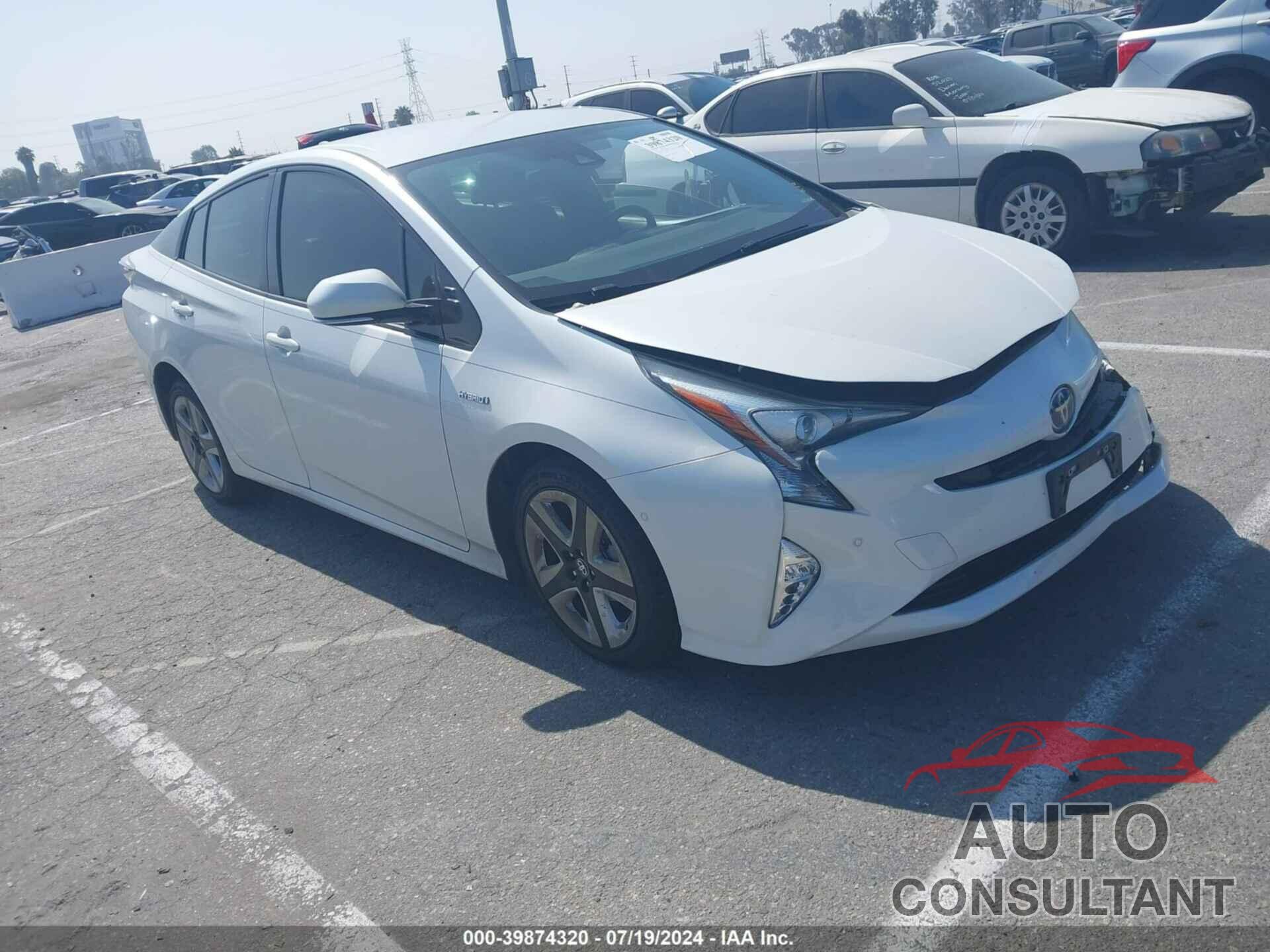 TOYOTA PRIUS 2018 - JTDKARFUXJ3059819