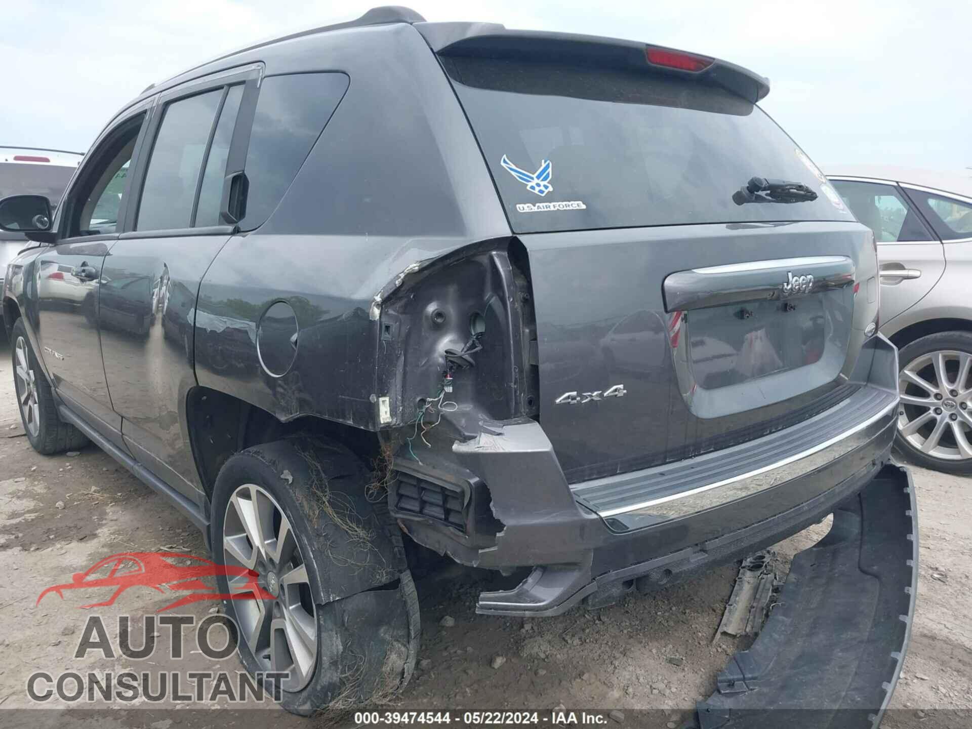 JEEP COMPASS 2017 - 1C4NJDEB2HD109827
