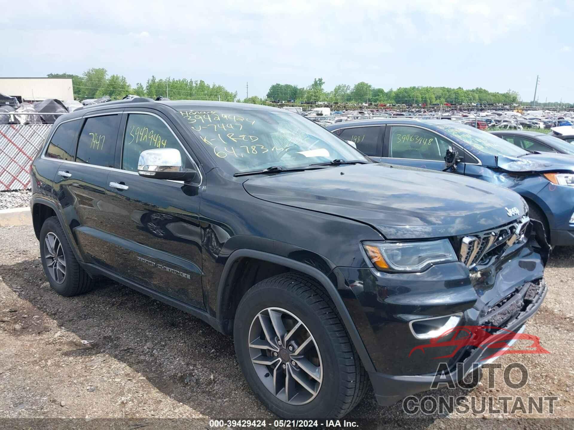 JEEP GRAND CHEROKEE 2019 - 1C4RJFBG2KC837447