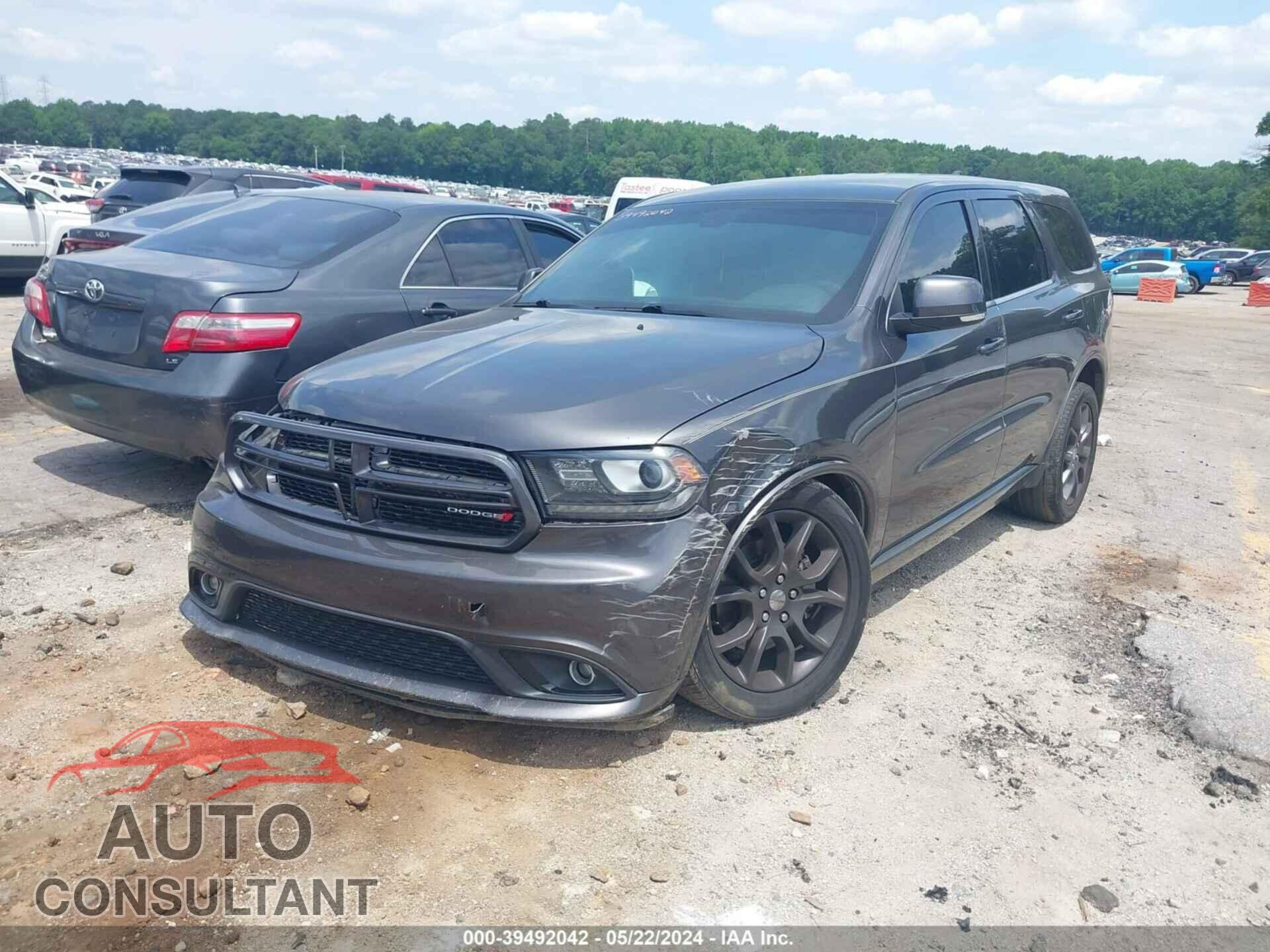 DODGE DURANGO 2017 - 1C4SDHCT3HC606307