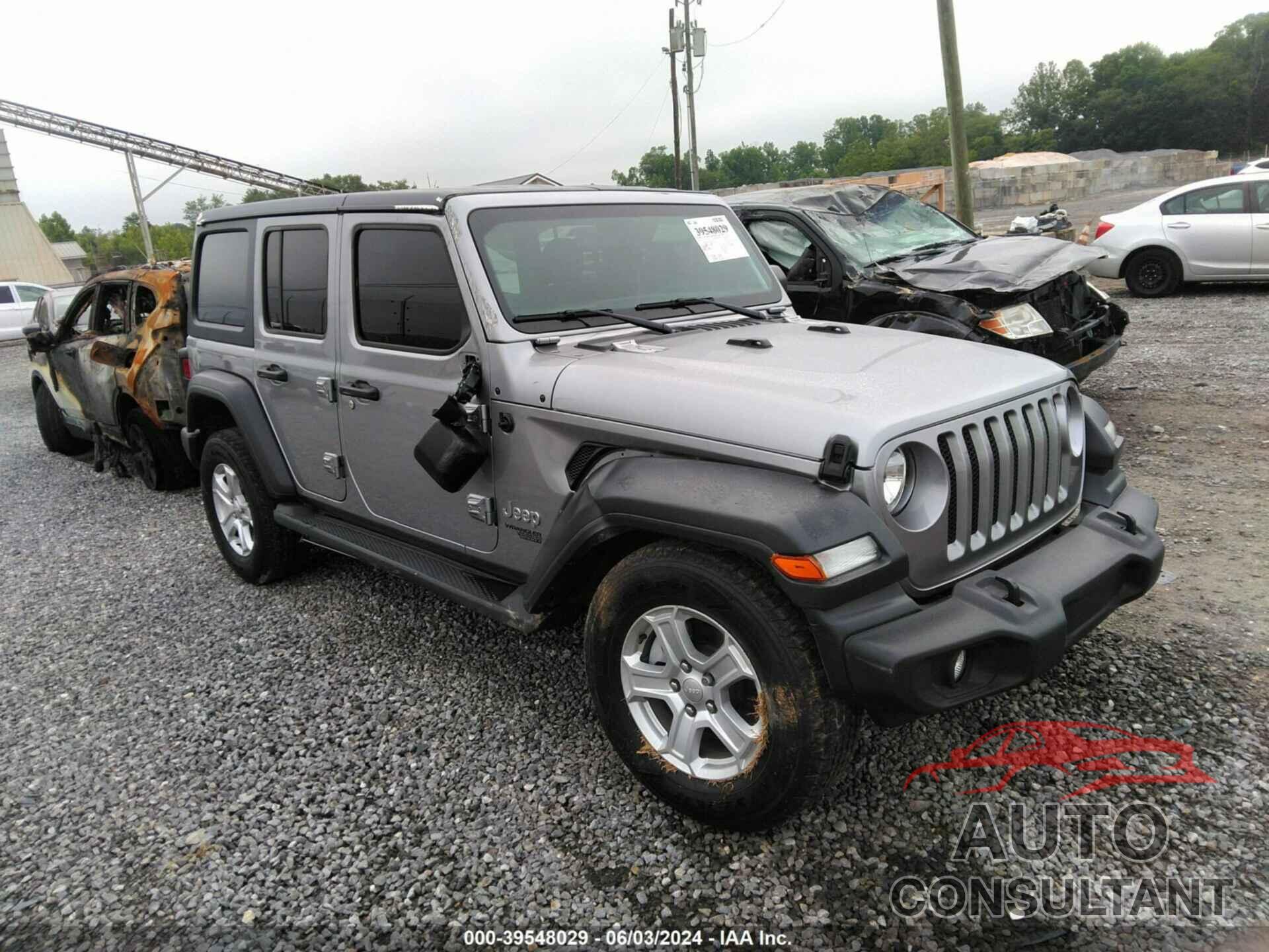 JEEP WRANGLER UNLIMITED 2020 - 1C4HJXDG8LW144400