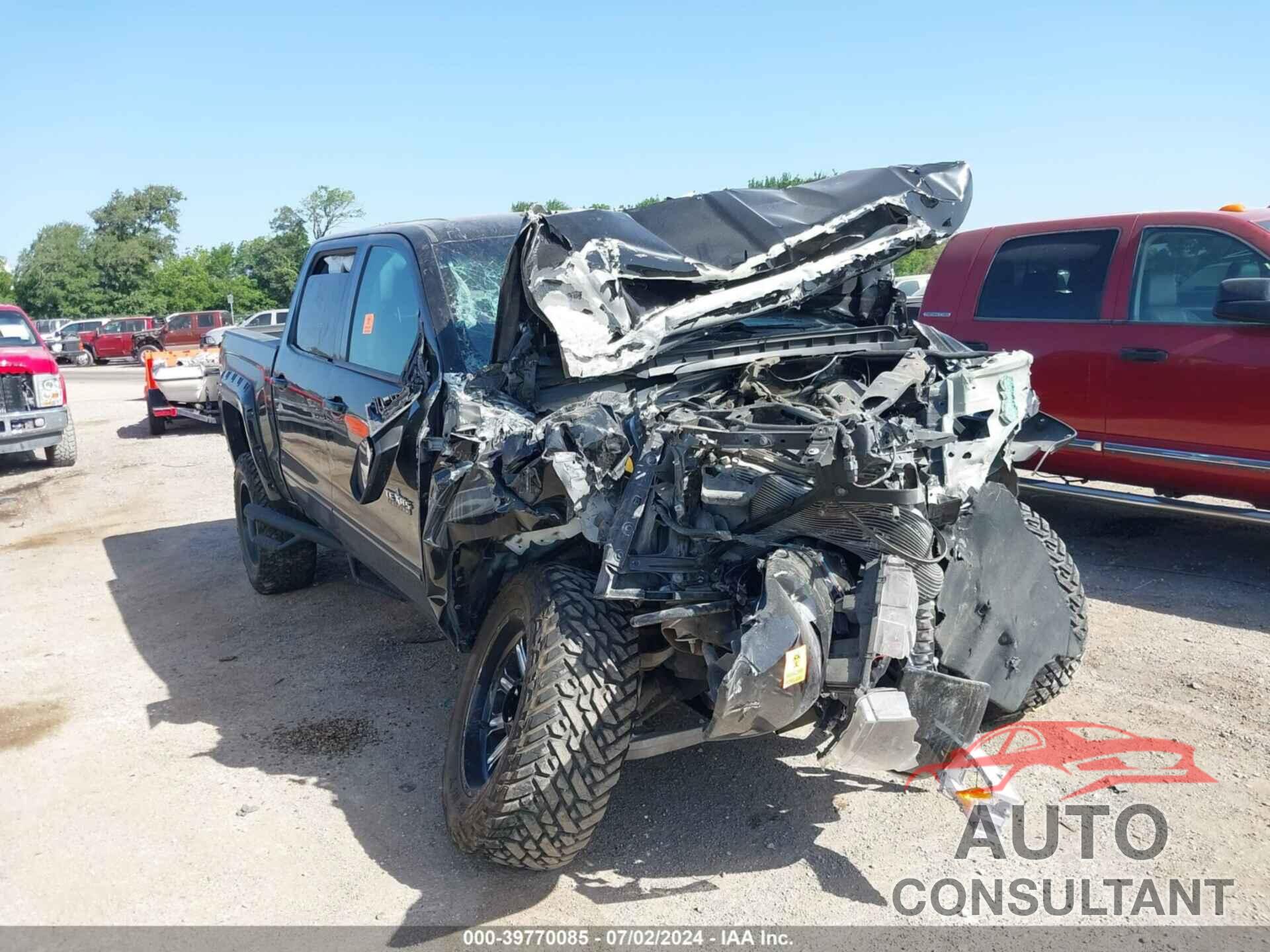 CHEVROLET SILVERADO 1500 2017 - 3GCUKRECXHG404935