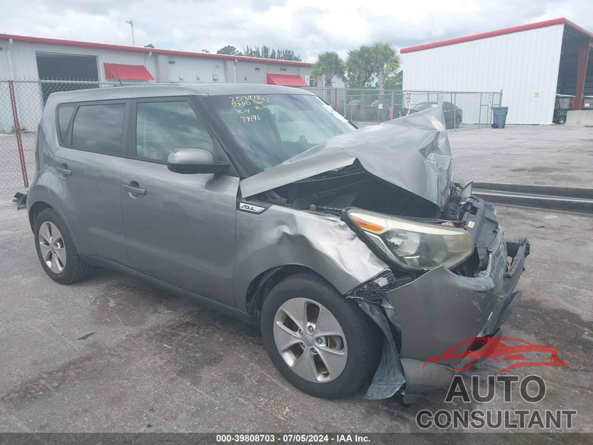 KIA SOUL 2016 - KNDJN2A25G7343566