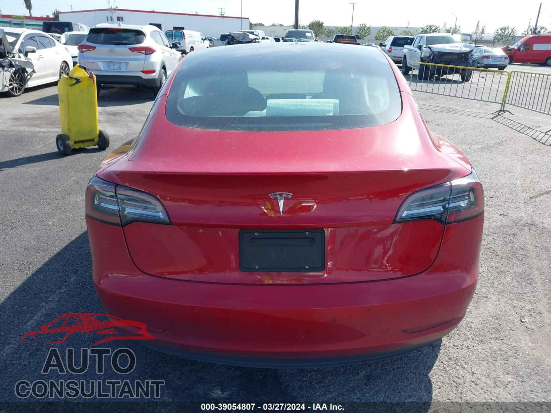 TESLA MODEL 3 2019 - 5YJ3E1EA4KF190749