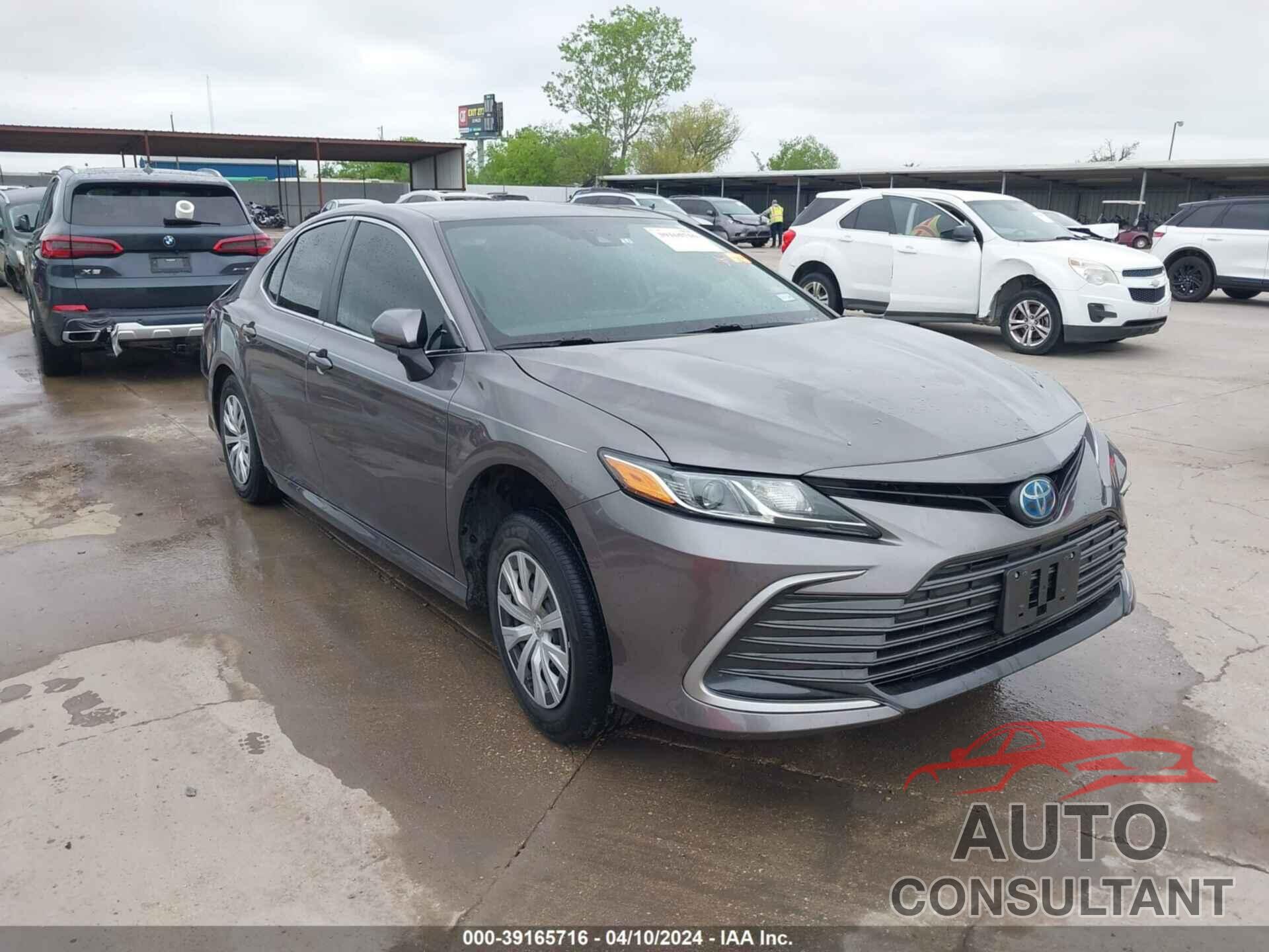 TOYOTA CAMRY 2022 - 4T1C31AK9NU578927