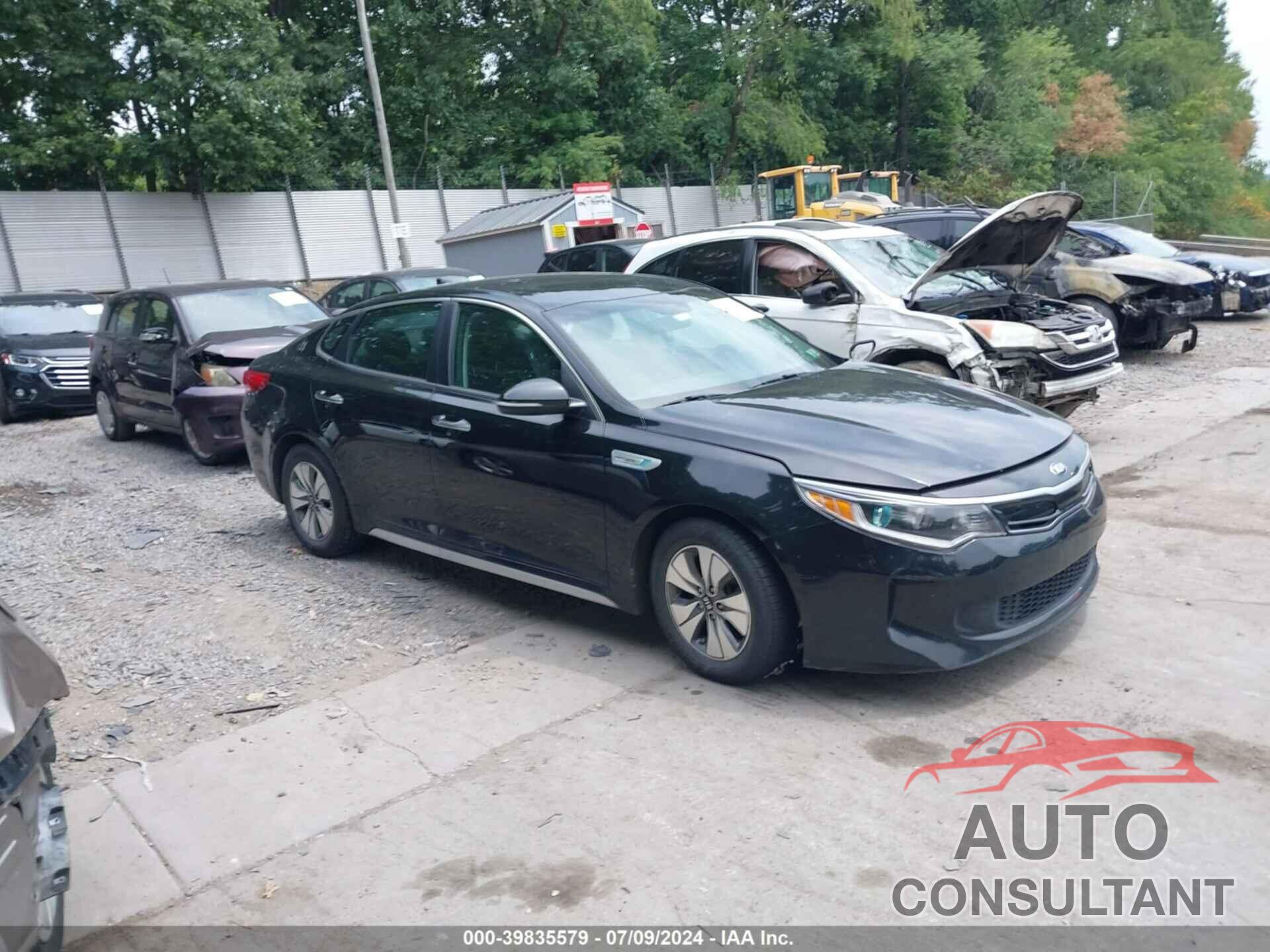 KIA OPTIMA HYBRID 2017 - KNAGT4LE6H5009544