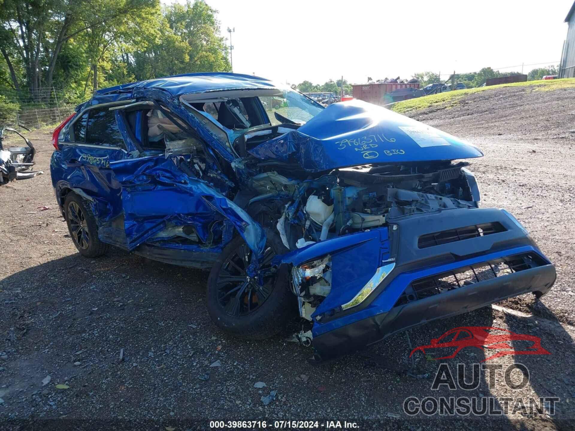 MITSUBISHI ECLIPSE CROSS 2018 - JA4AT4AA6JZ043937