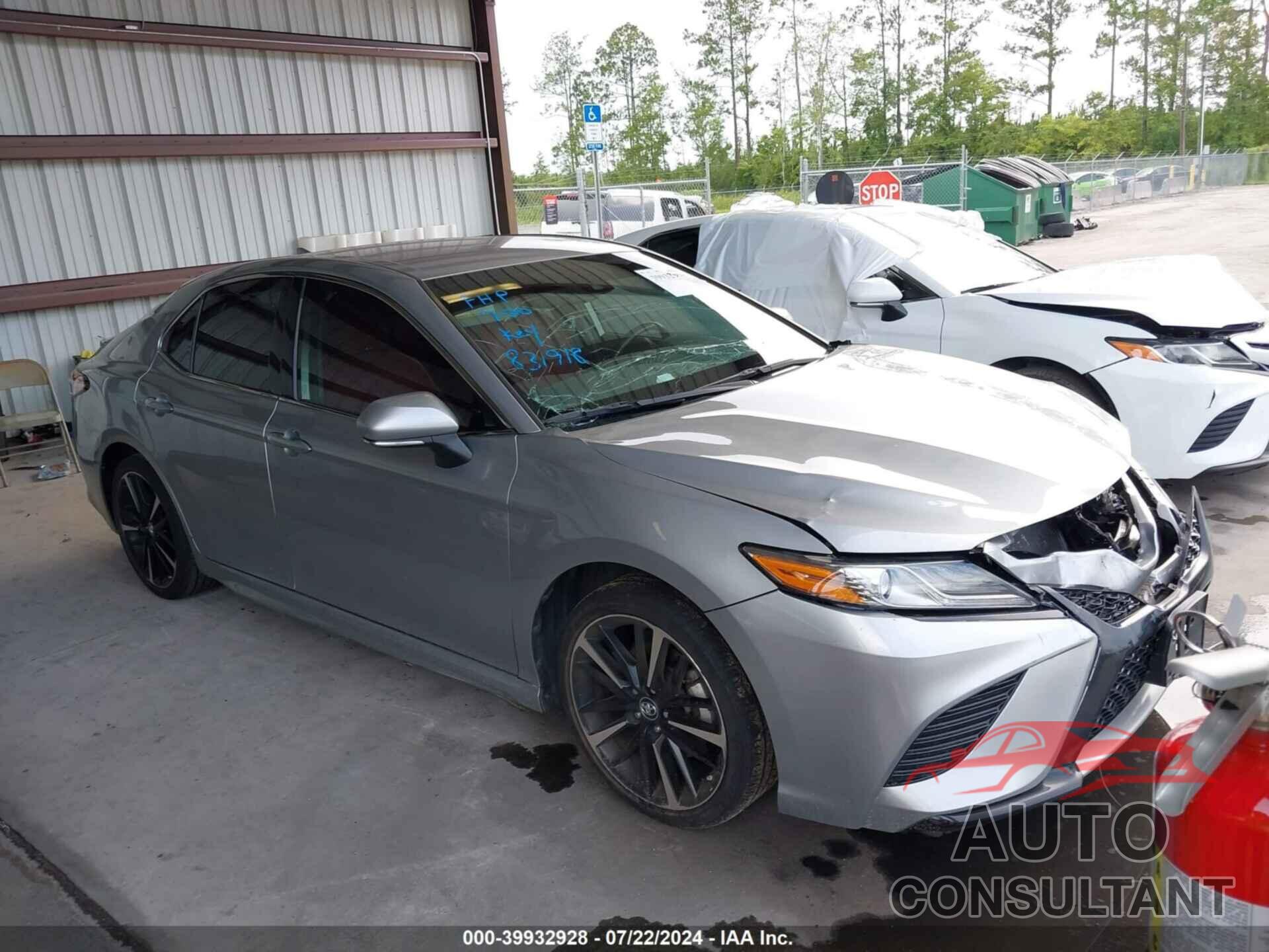 TOYOTA CAMRY 2019 - 4T1B61HK8KU831918