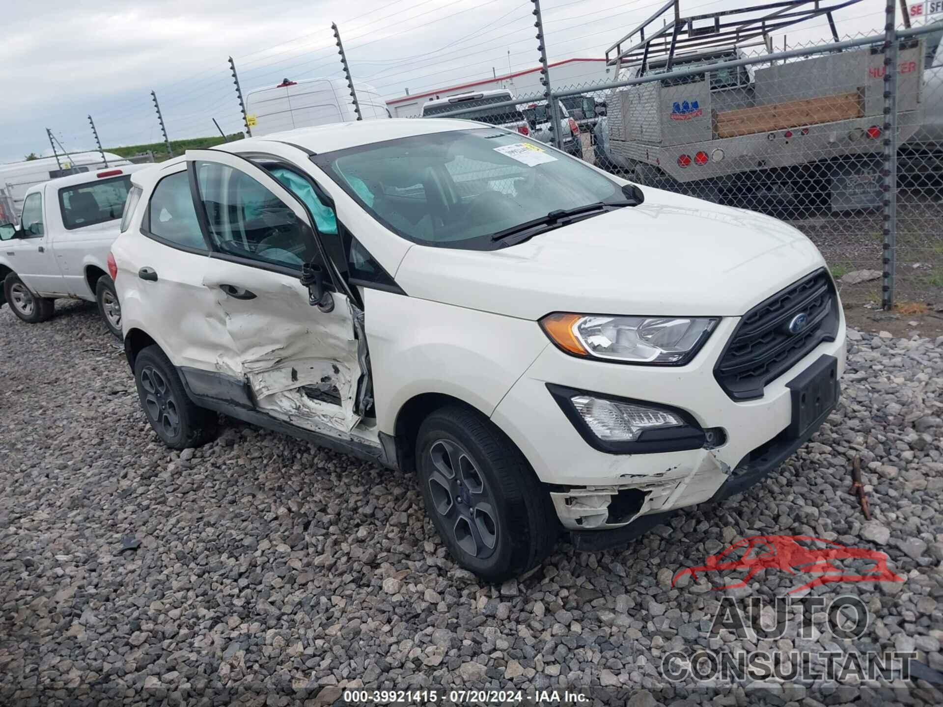 FORD ECOSPORT 2021 - MAJ6S3FLXMC403792