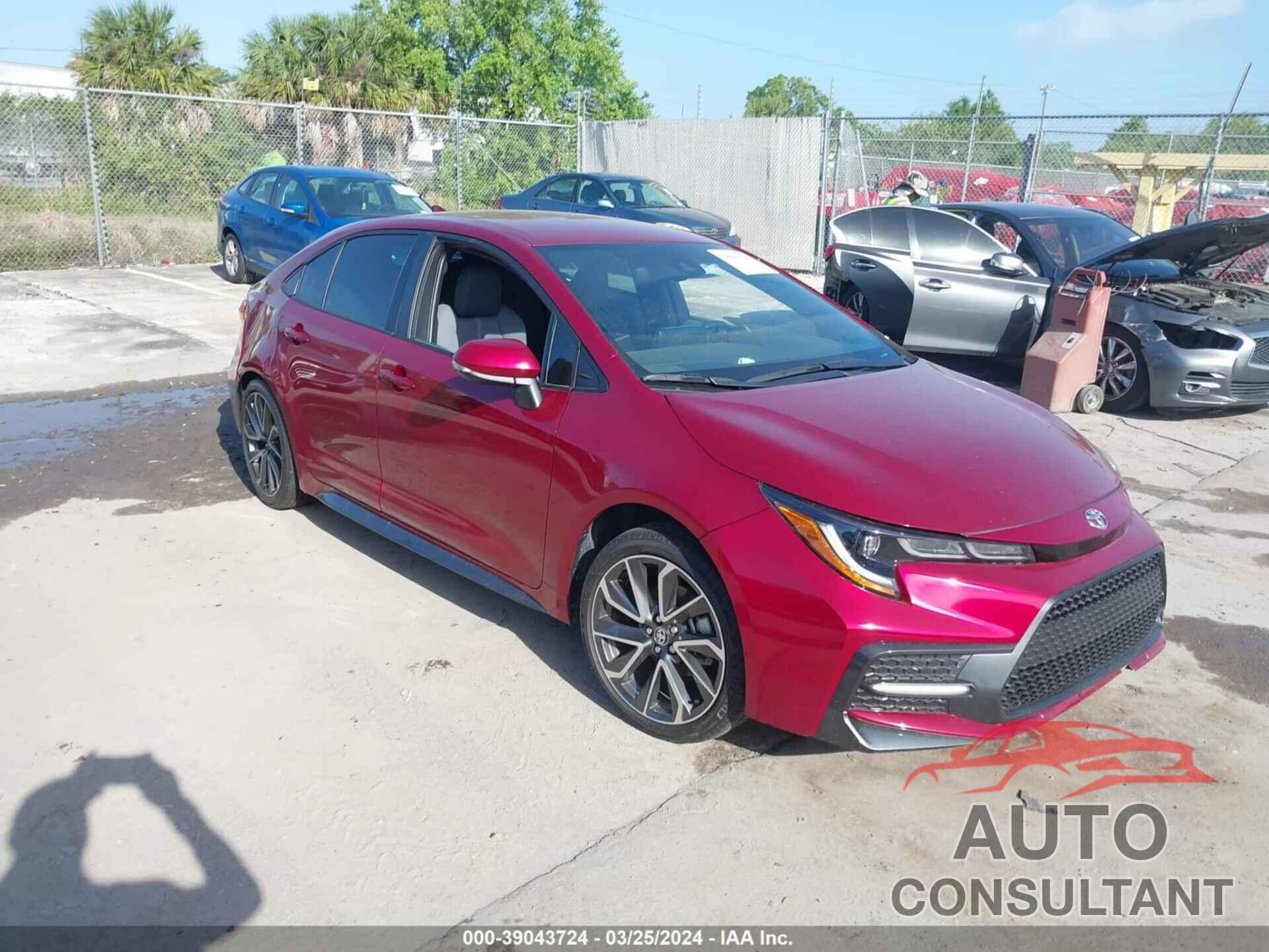 TOYOTA COROLLA 2022 - 5YFS4MCE5NP133541