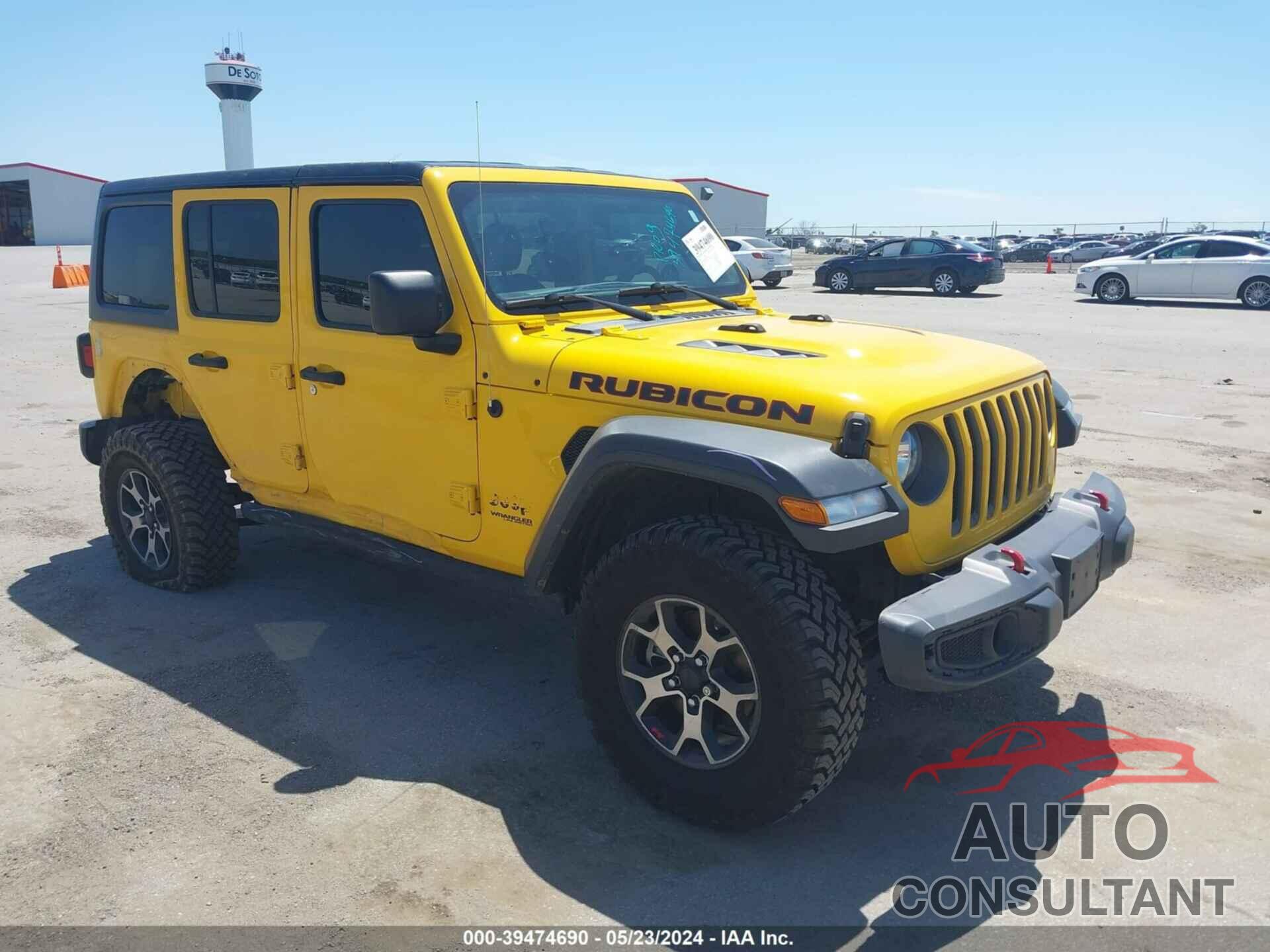 JEEP WRANGLER UNLIMITED 2019 - 1C4HJXFG2KW606400