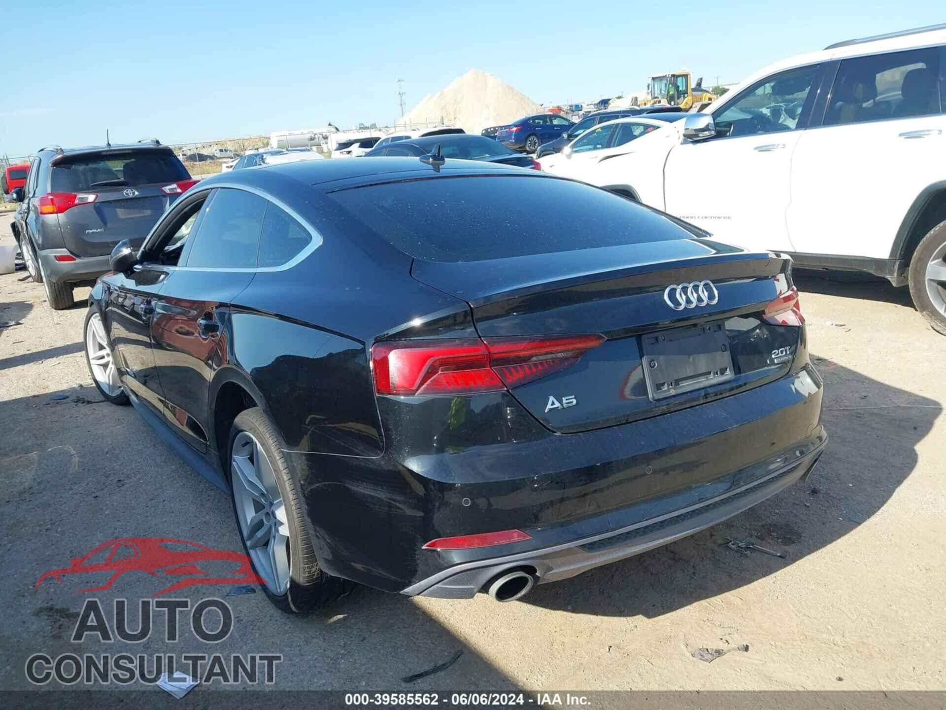 AUDI A5 2018 - WAUENCF5XJA124541
