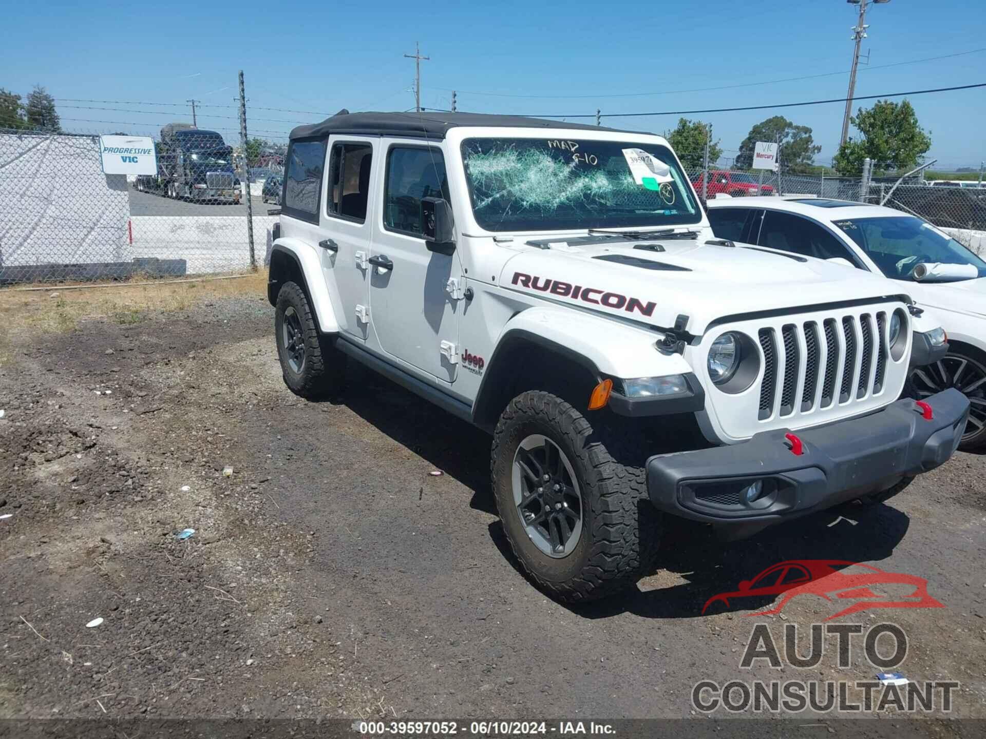 JEEP WRANGLER UNLIMITED 2021 - 1C4HJXFN1MW611668