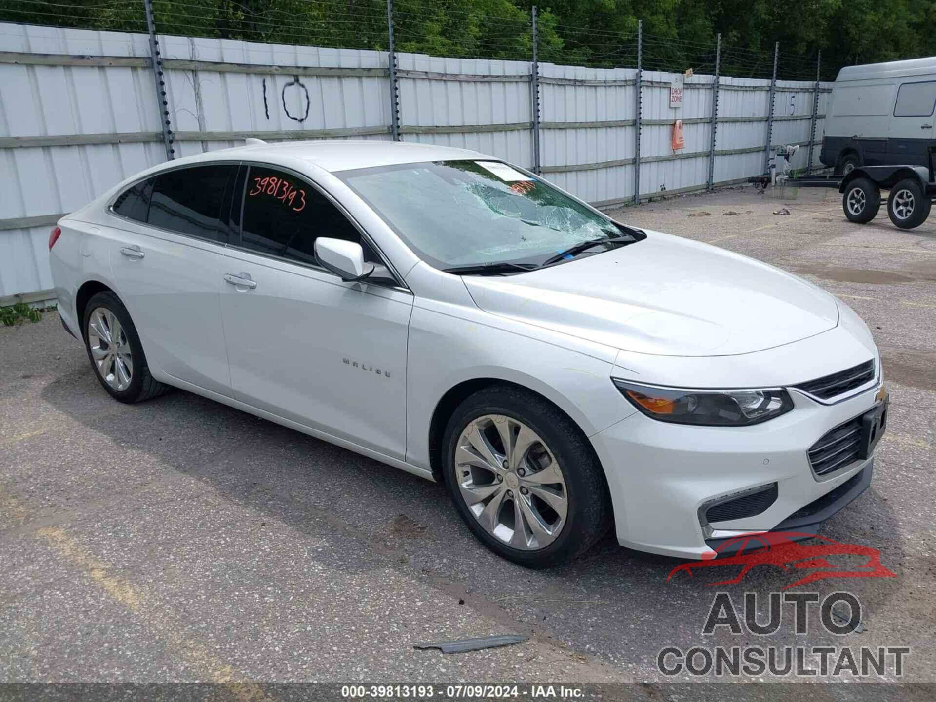 CHEVROLET MALIBU 2017 - 1G1ZH5SX2HF161099