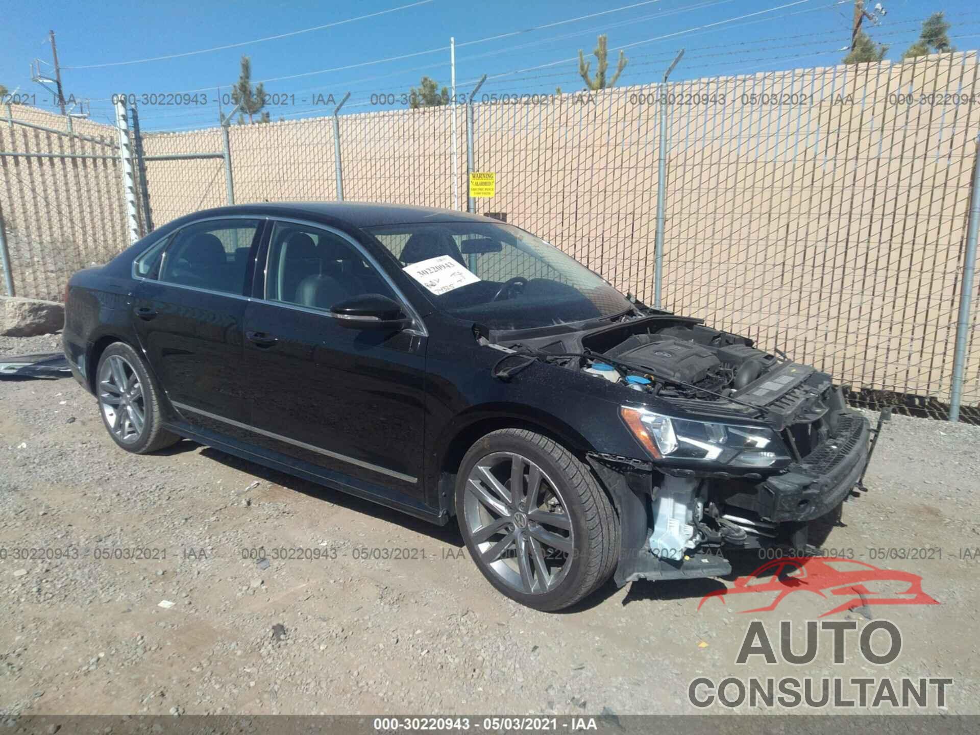 VOLKSWAGEN PASSAT 2016 - 1VWAT7A34GC052704