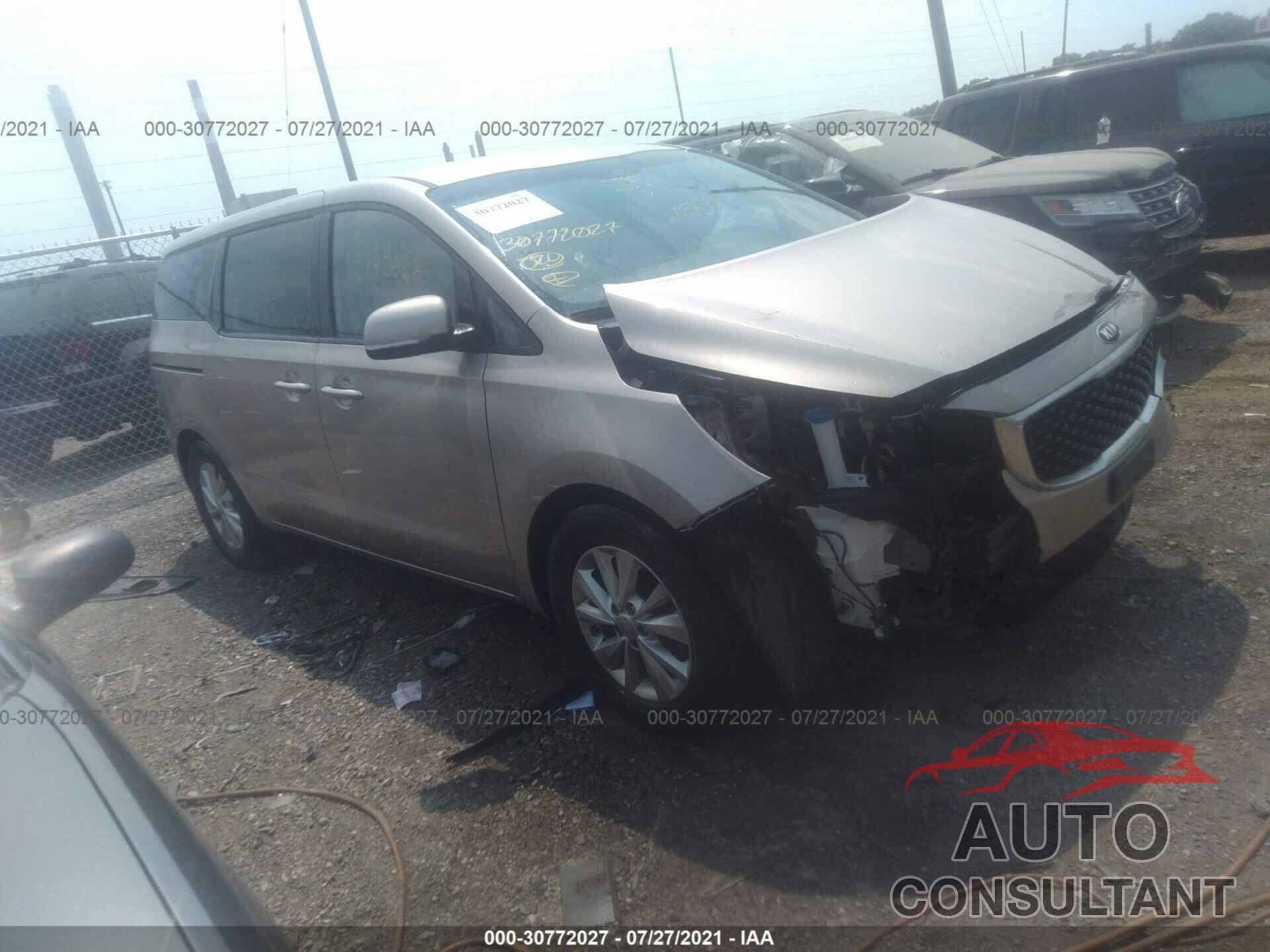 KIA SEDONA 2017 - KNDMB5C15H6231935