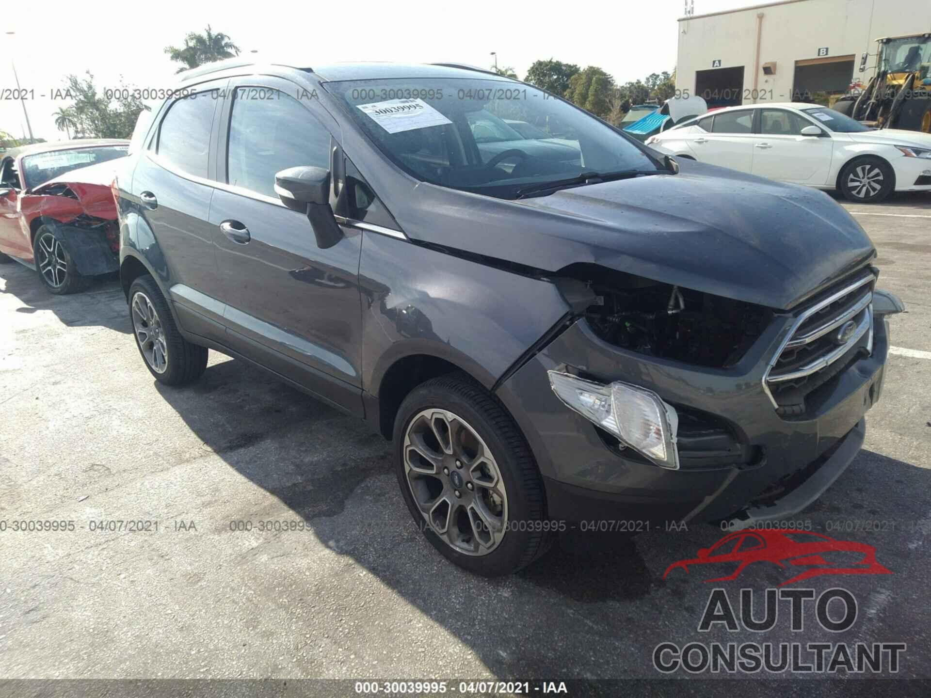 FORD ECOSPORT 2021 - MAJ6S3KL2MC400603