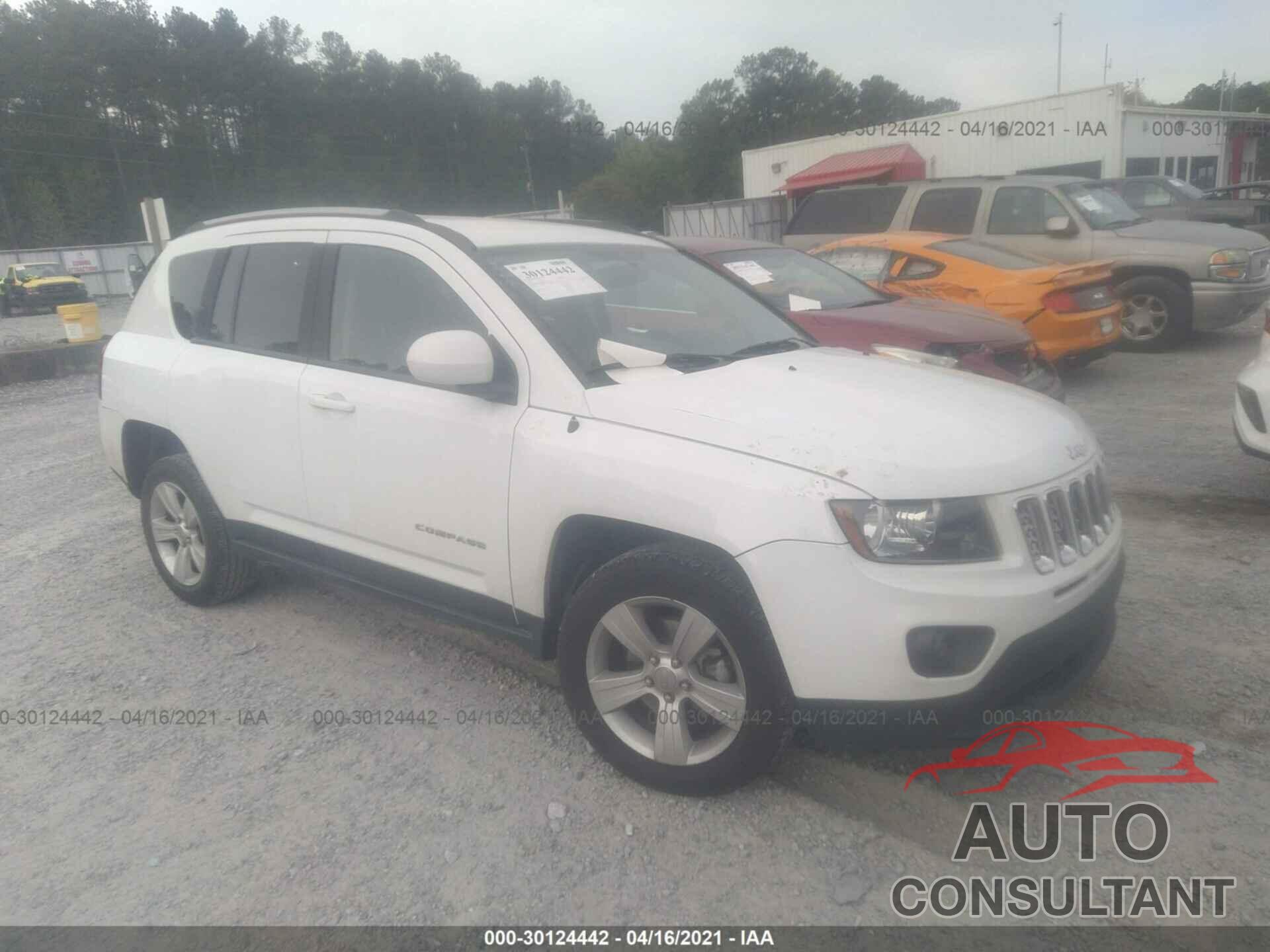 JEEP COMPASS 2016 - 1C4NJCEA2GD633415