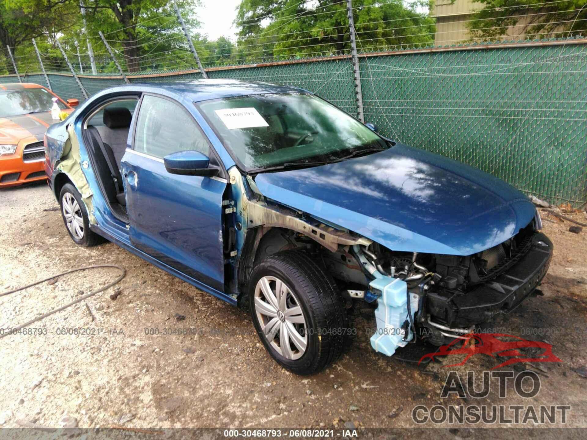 VOLKSWAGEN JETTA 2017 - 3VW2B7AJ2HM212990