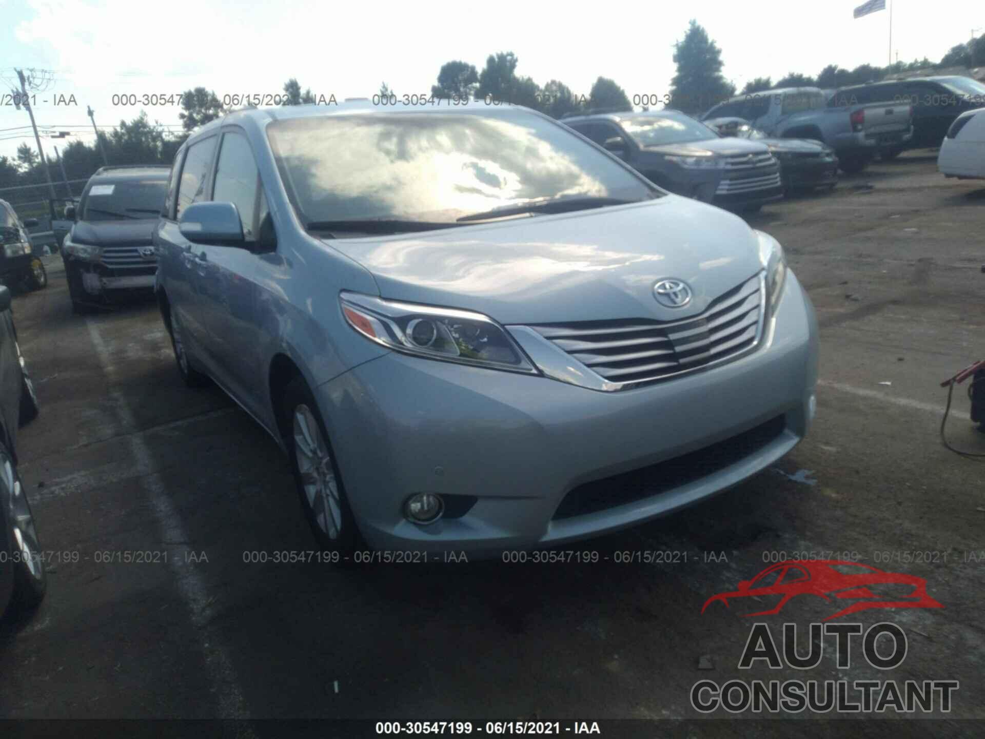 TOYOTA SIENNA 2016 - 5TDYK3DC8GS731141