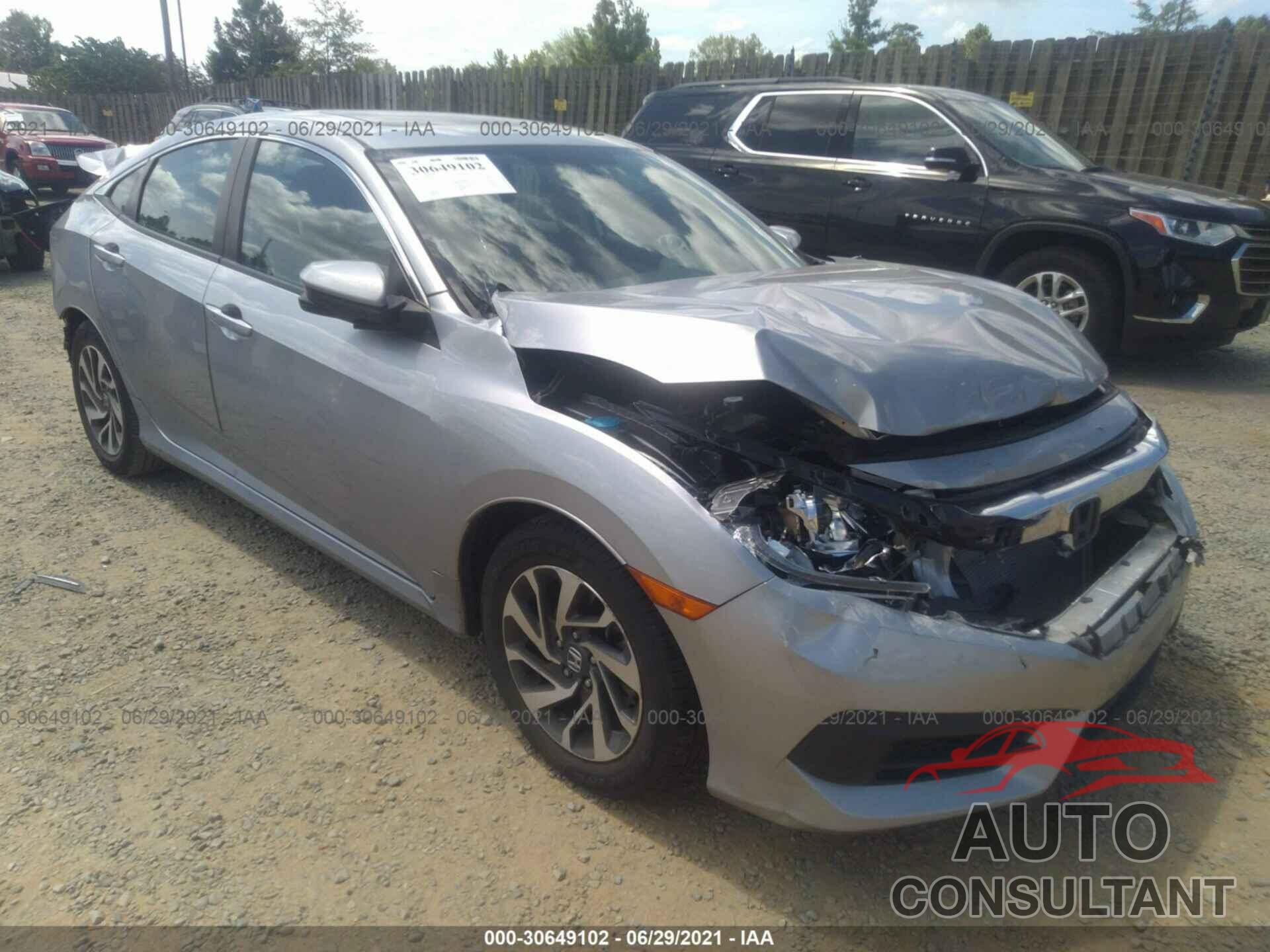 HONDA CIVIC SEDAN 2016 - 19XFC2F70GE032515