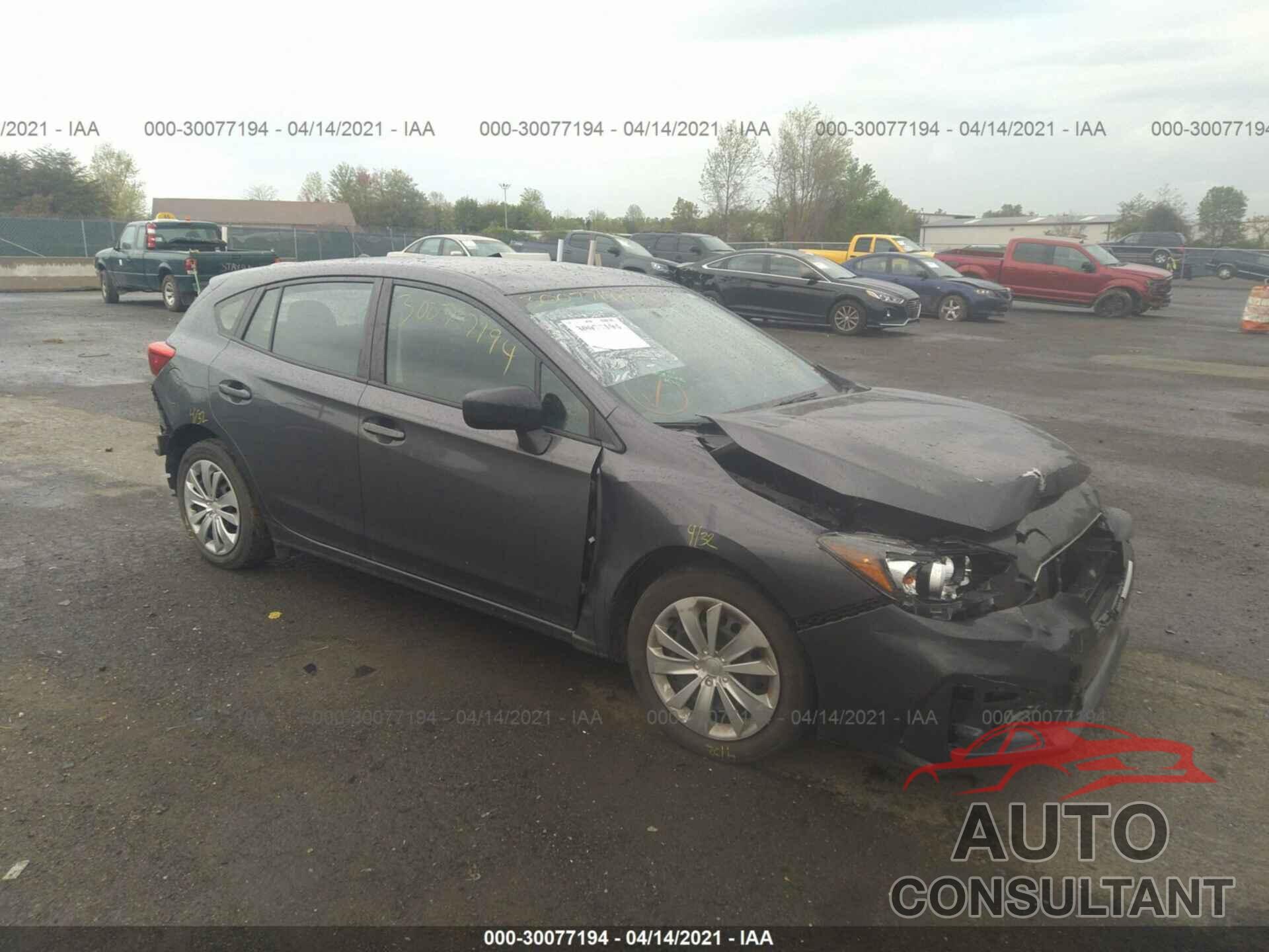 SUBARU IMPREZA 2018 - 4S3GTAA60J1728847