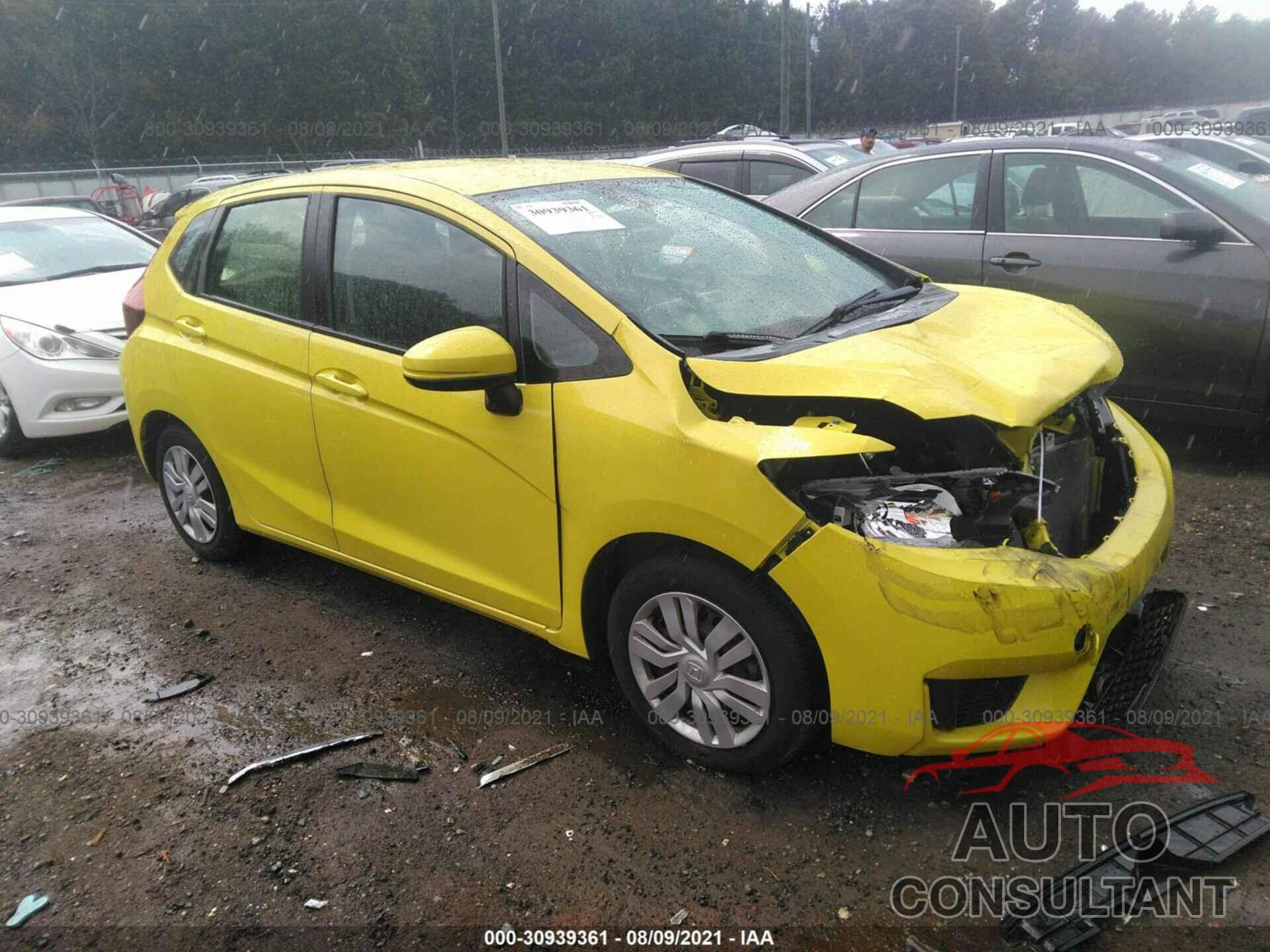 HONDA FIT 2016 - JHMGK5H57GS005103