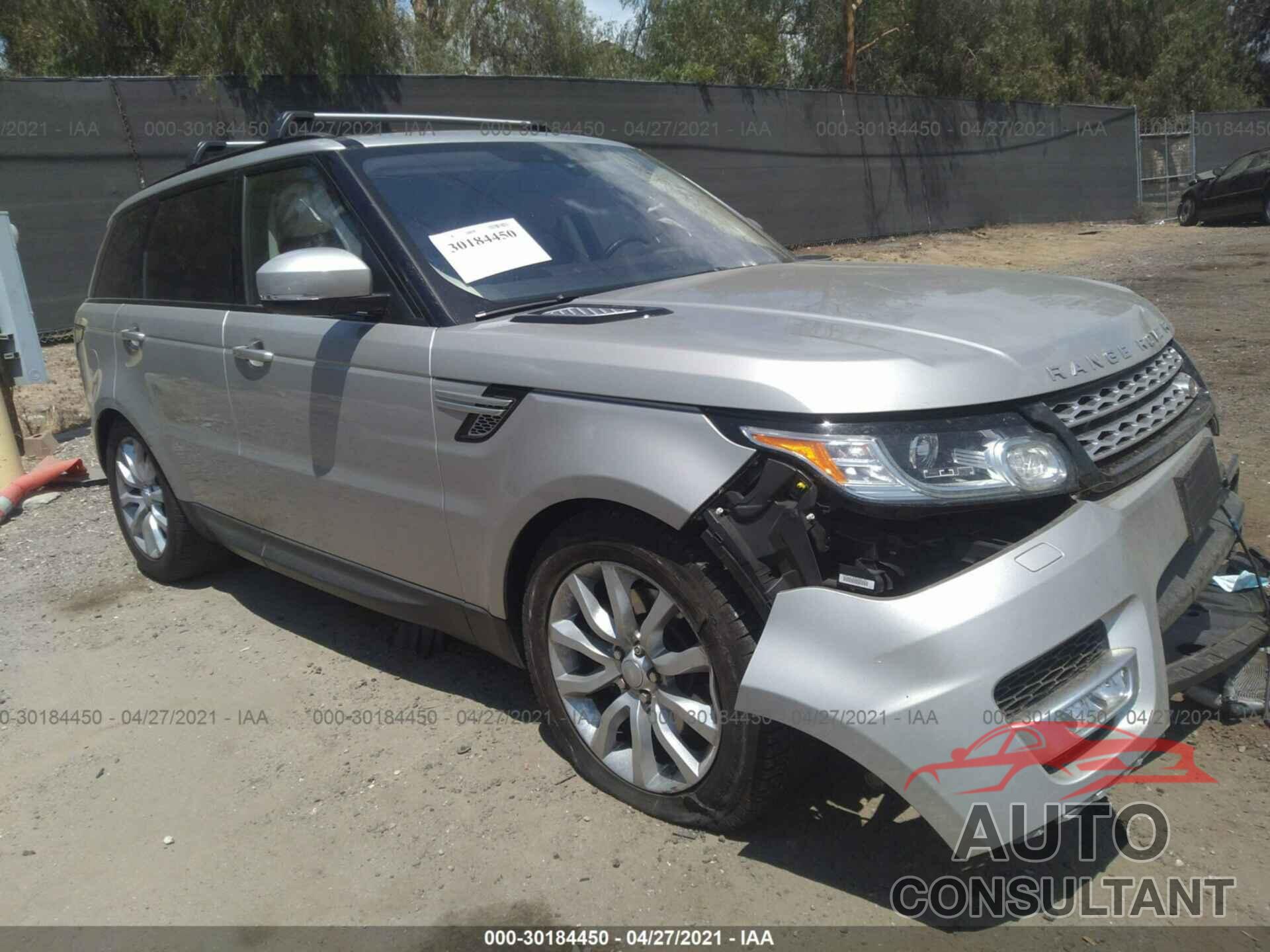 LAND ROVER RANGE ROVER SPORT 2017 - SALWR2FV3HA683728