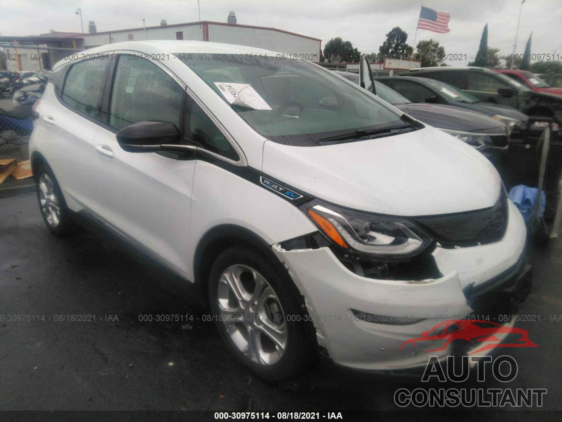 CHEVROLET BOLT EV 2018 - 1G1FW6S06J4140940