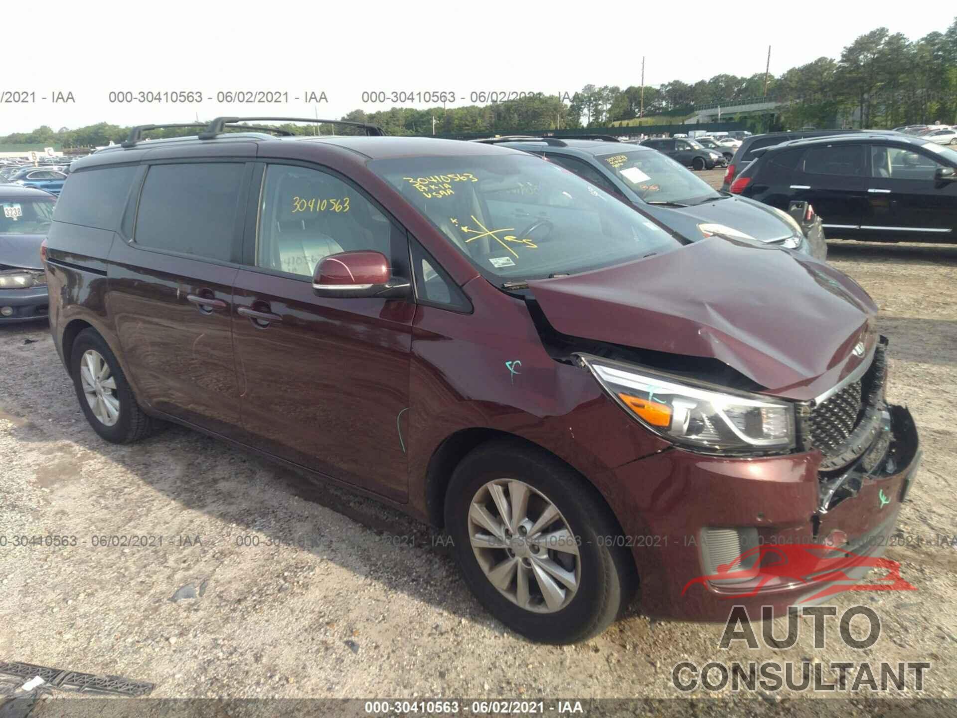 KIA SEDONA 2017 - KNDMB5C11H6237876