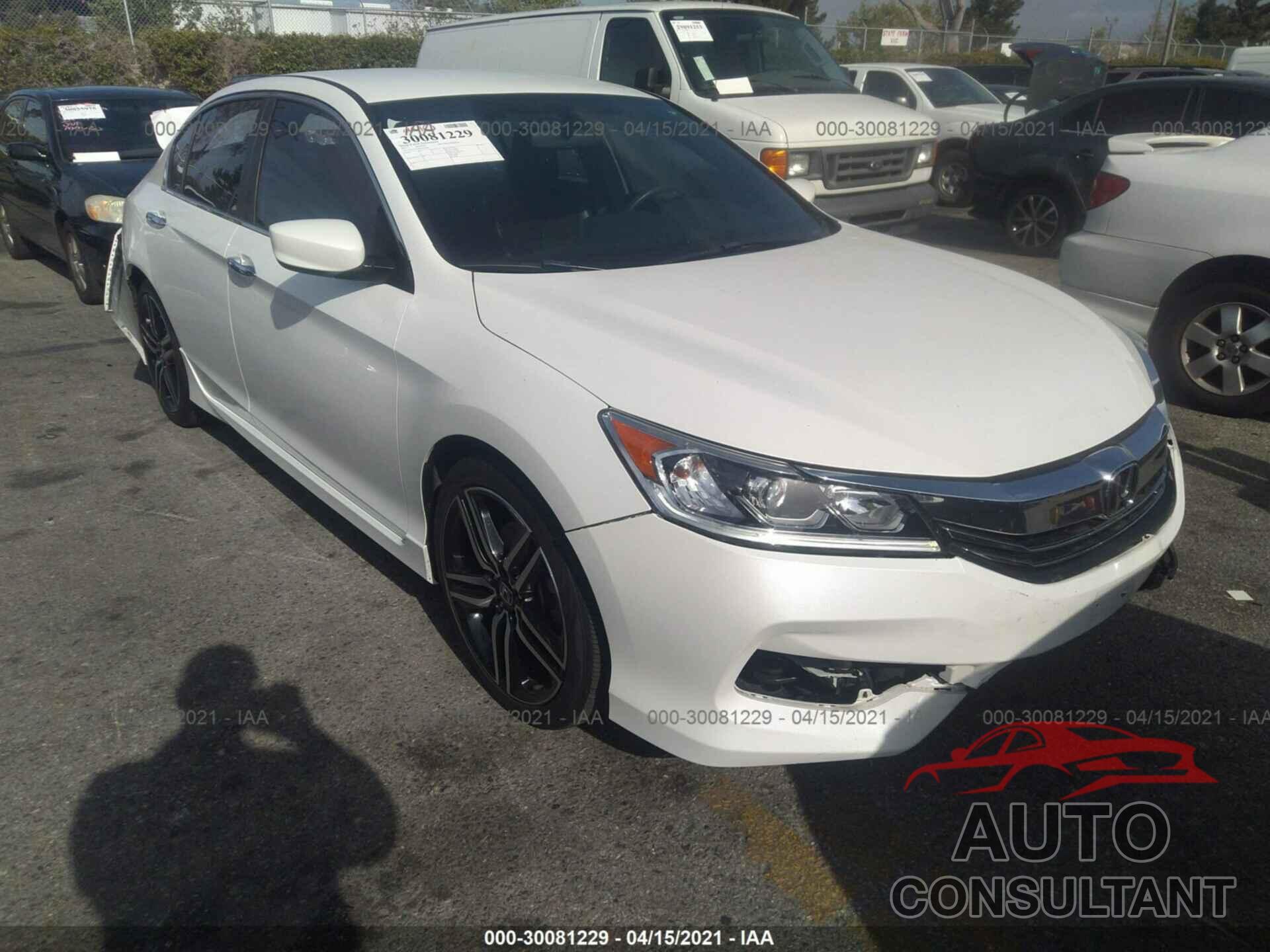 HONDA ACCORD SEDAN 2017 - 1HGCR2F59HA037766