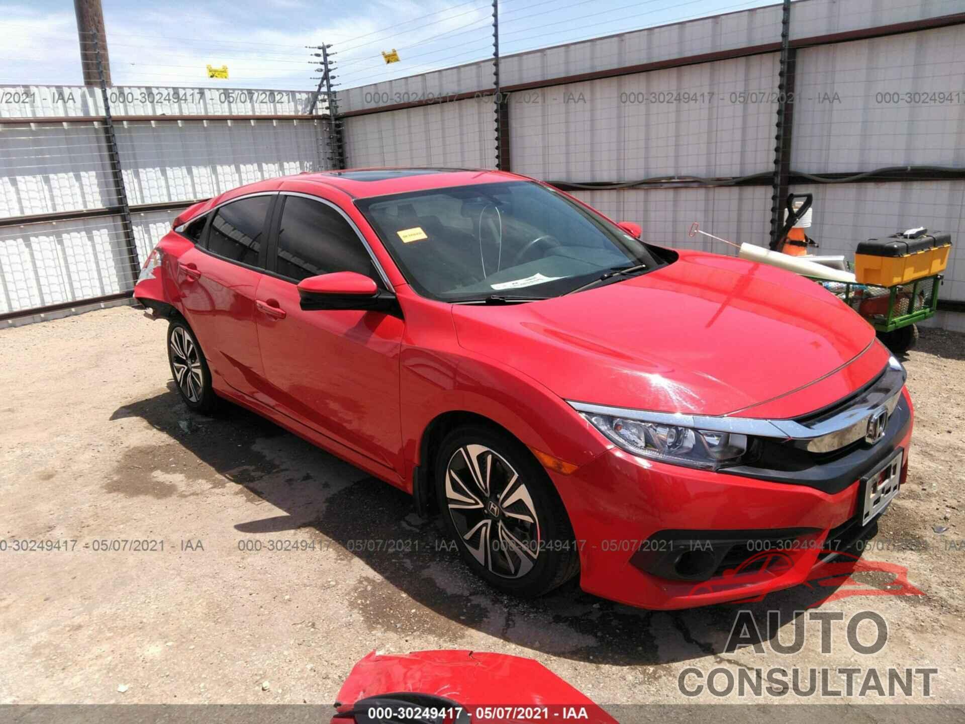 HONDA CIVIC SEDAN 2018 - JHMFC1F71JX003864