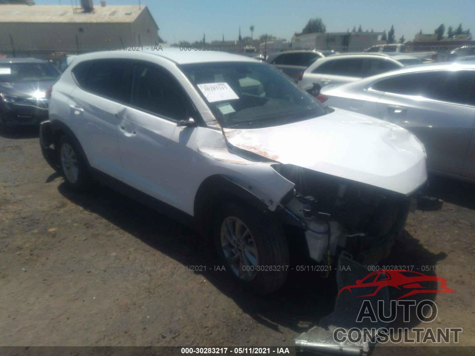 HYUNDAI TUCSON 2017 - KM8J23A49HU505908