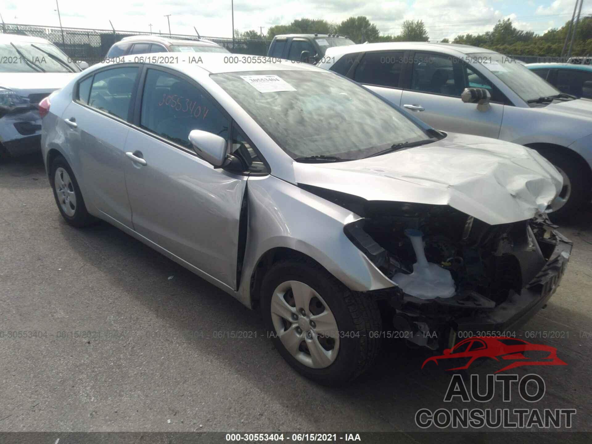 KIA FORTE 2016 - KNAFX4A69G5536312